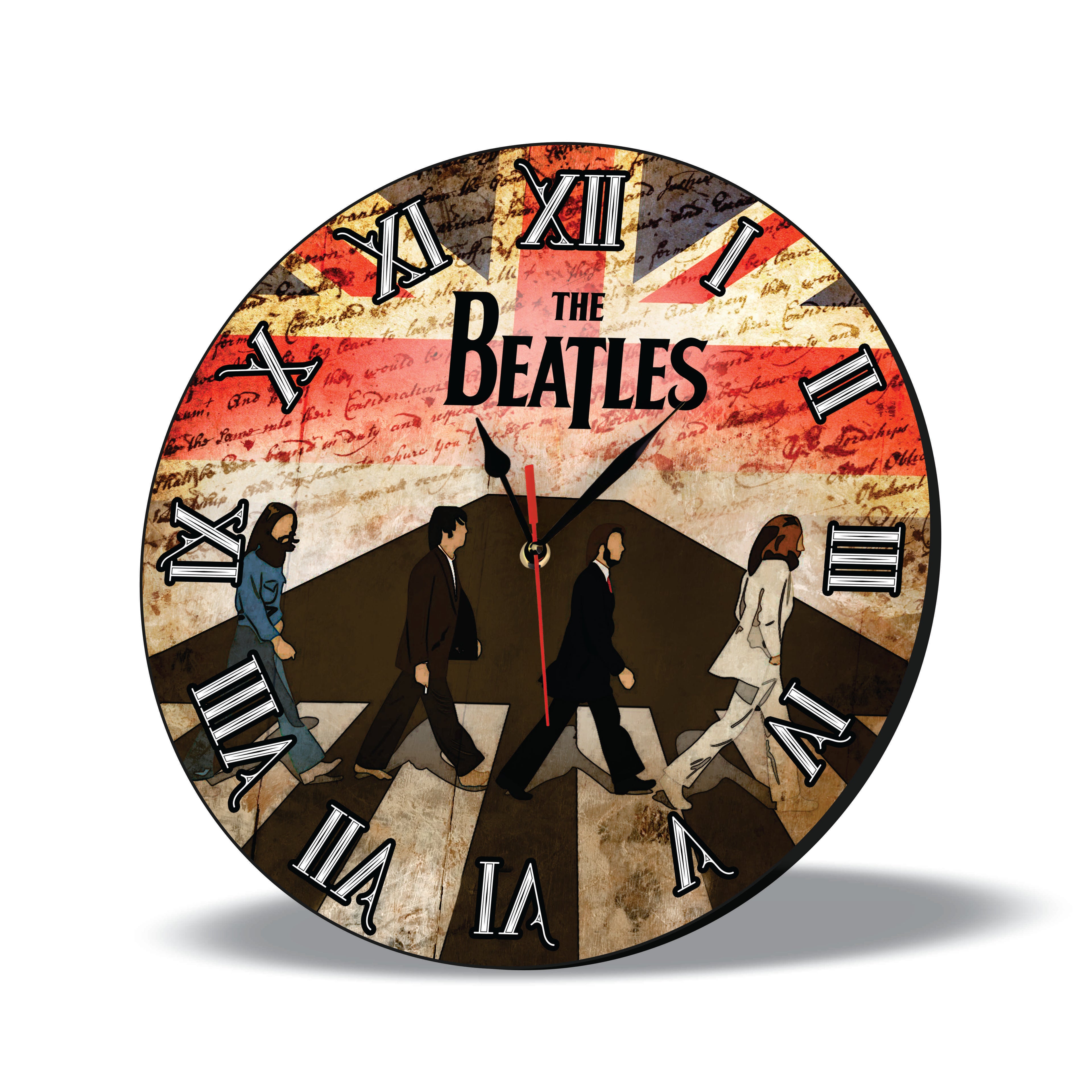 RELOJ THE BEATLES FLAG