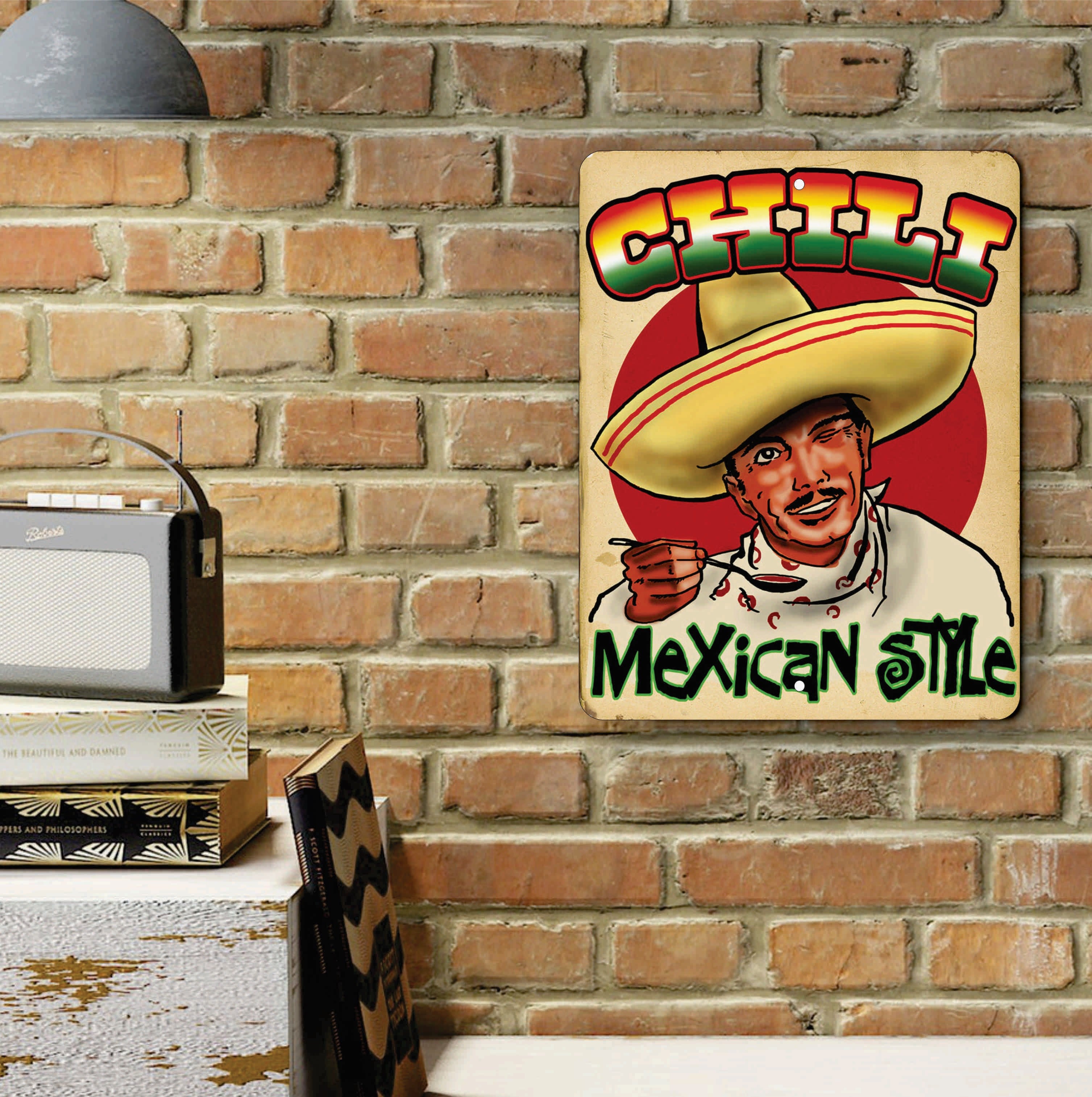 PLACA CHILI MEXICAN STYLE