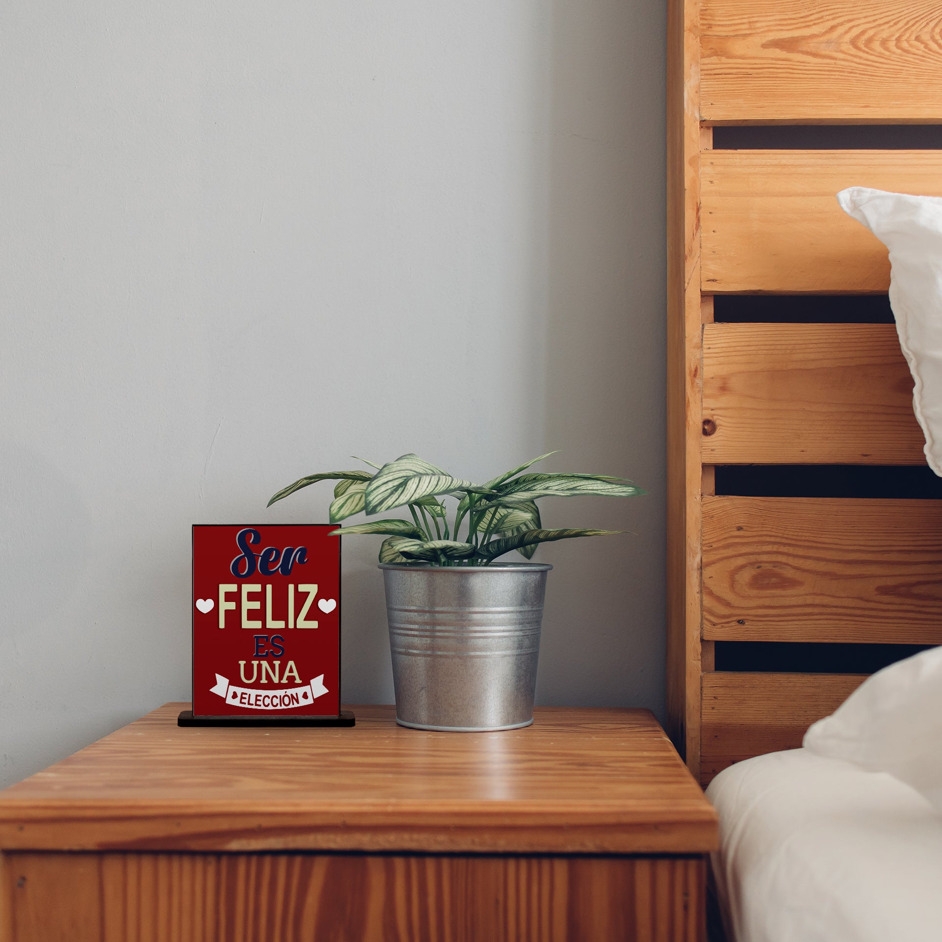 DECO POSTER SER FELIZ