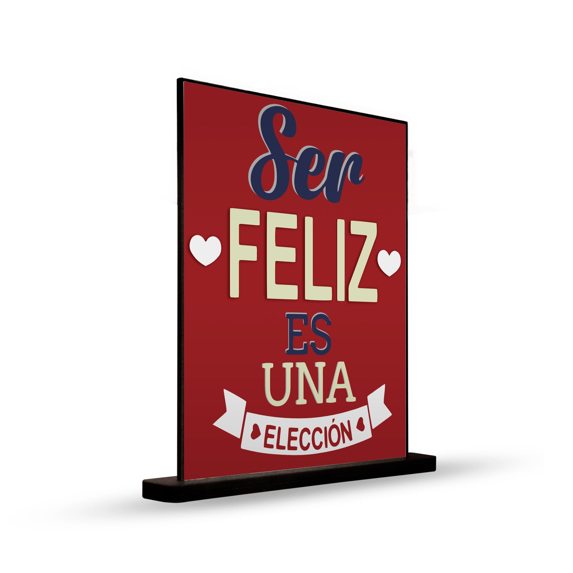 DECO POSTER SER FELIZ