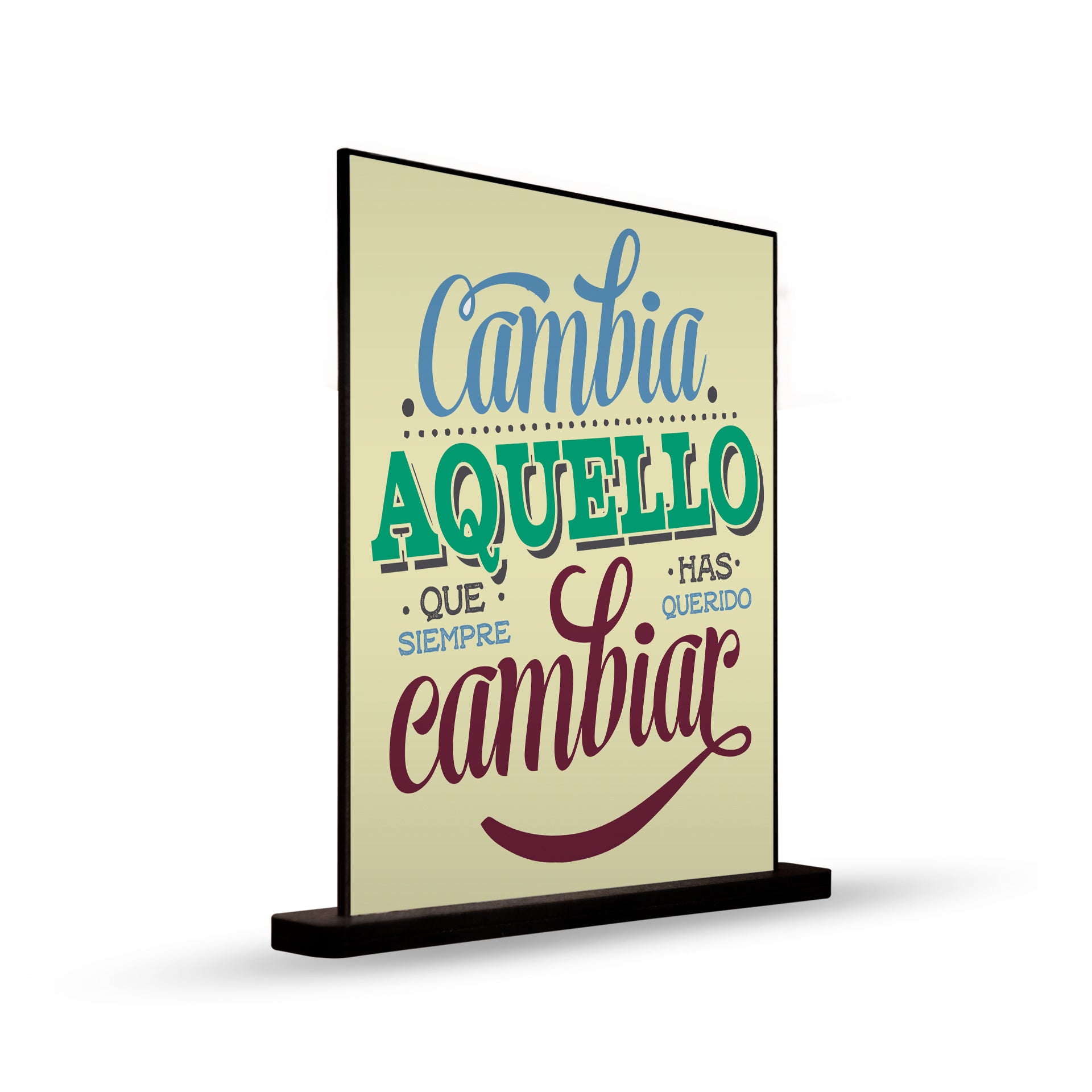 DECO POSTER CAMBIA AQUELLO