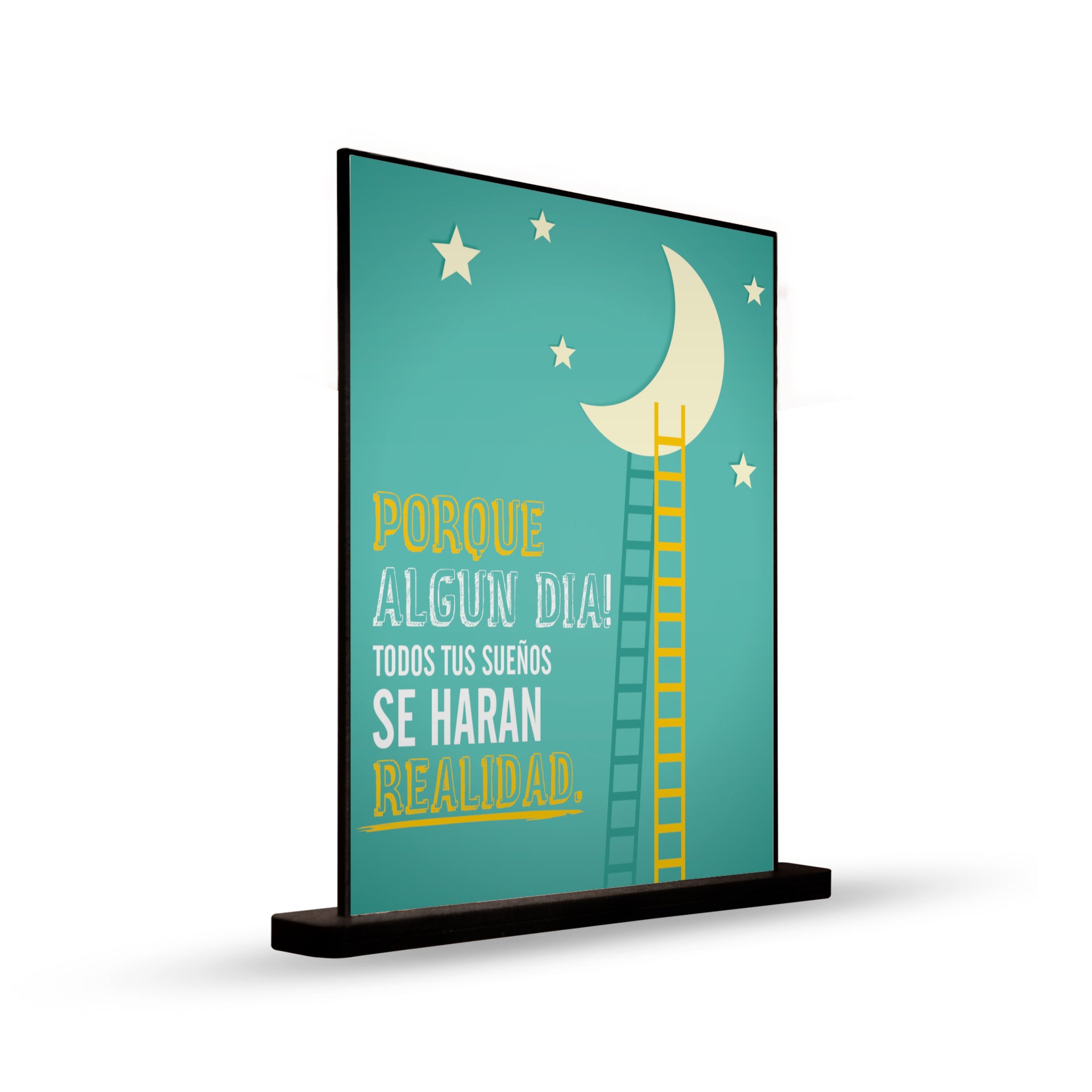 DECO POSTER PORQUE ALGUN DÍA