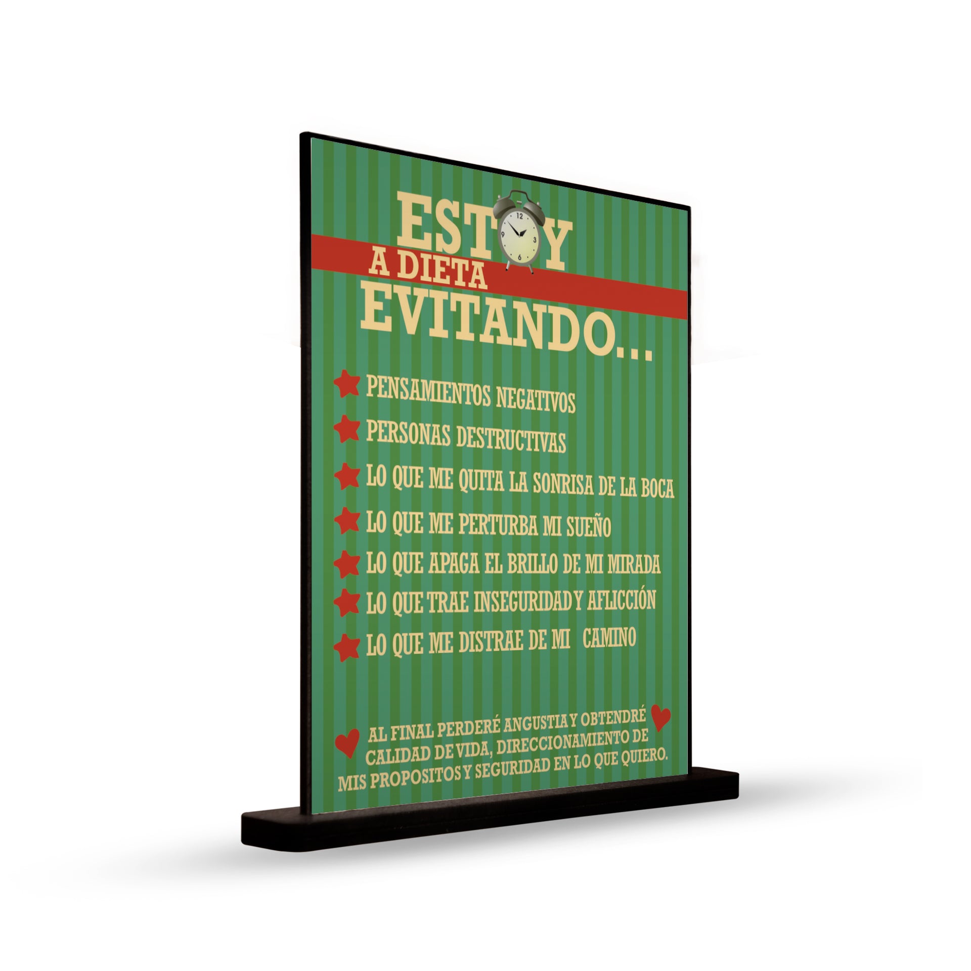 DECO POSTER ESTOY A DIETA