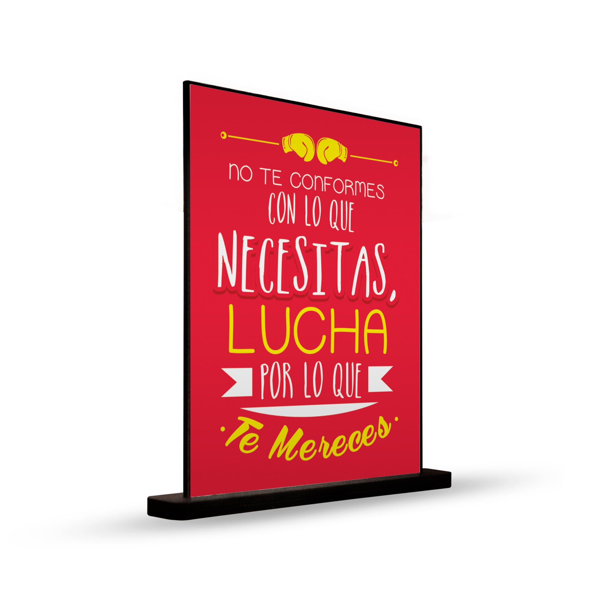 DECO POSTER NO TE CONFORMES