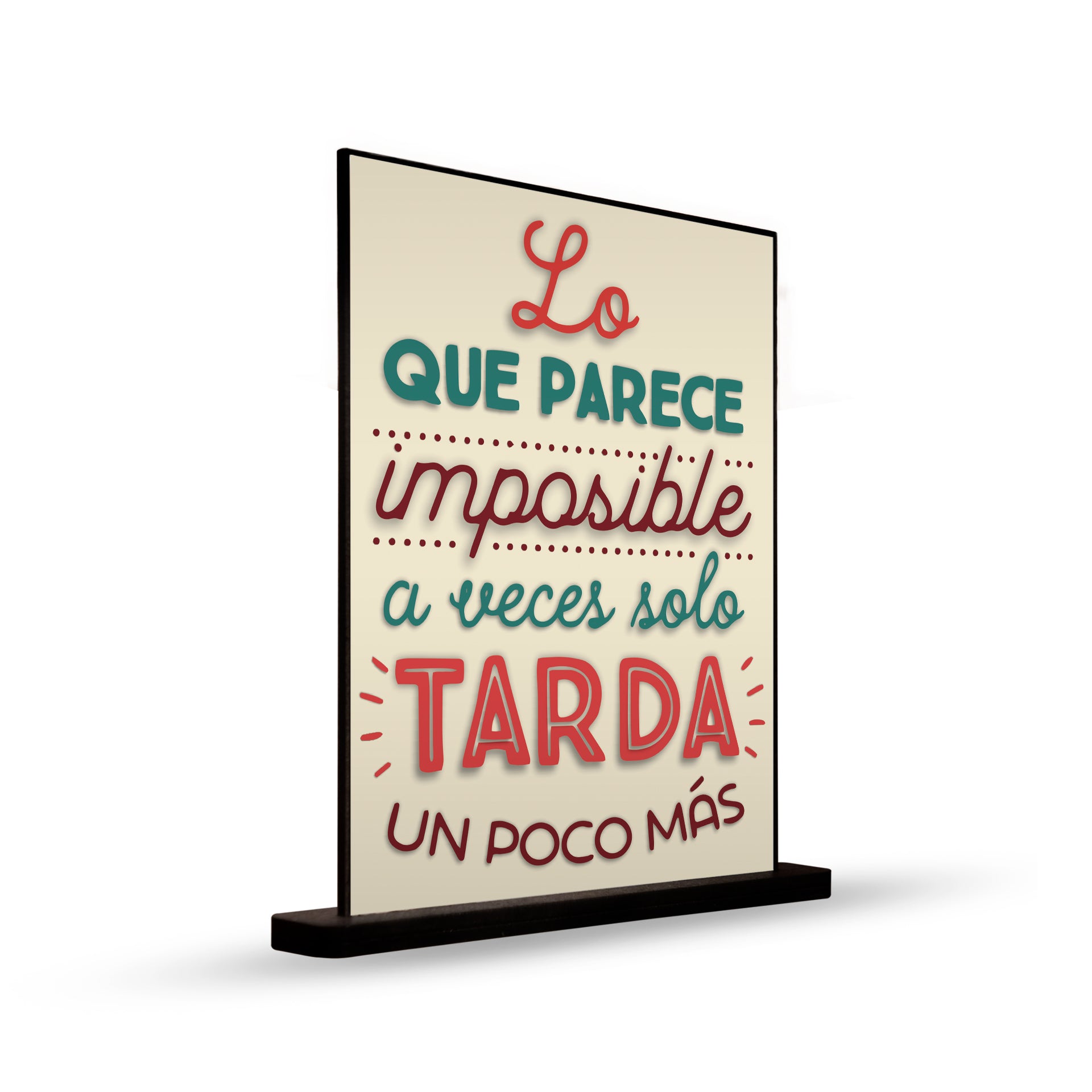 DECO POSTER LO QUE PARECE