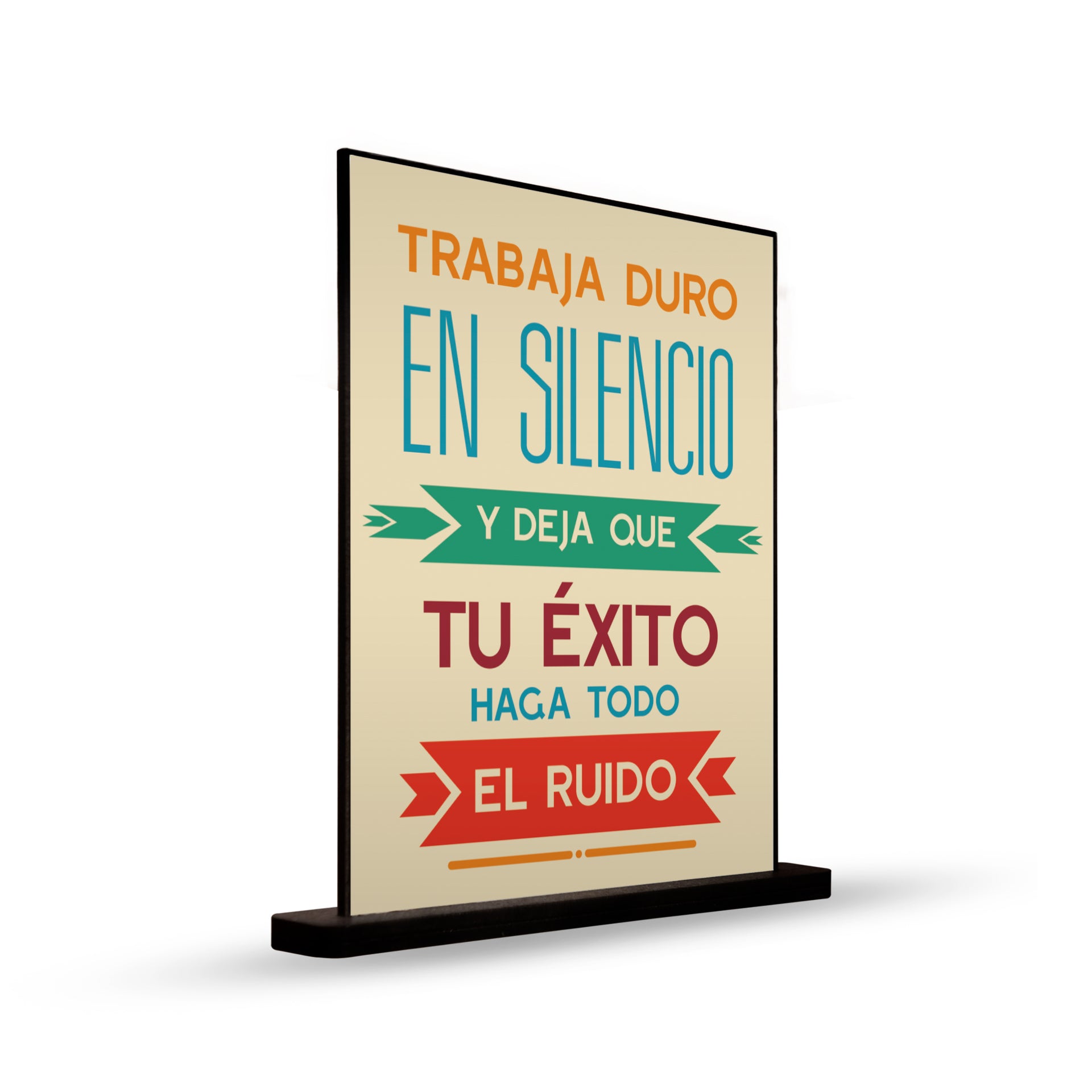 DECO POSTER TRABAJA DURO