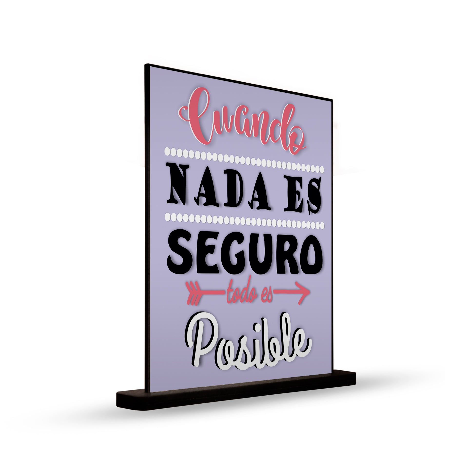 DECO POSTER CUANDO NADA
