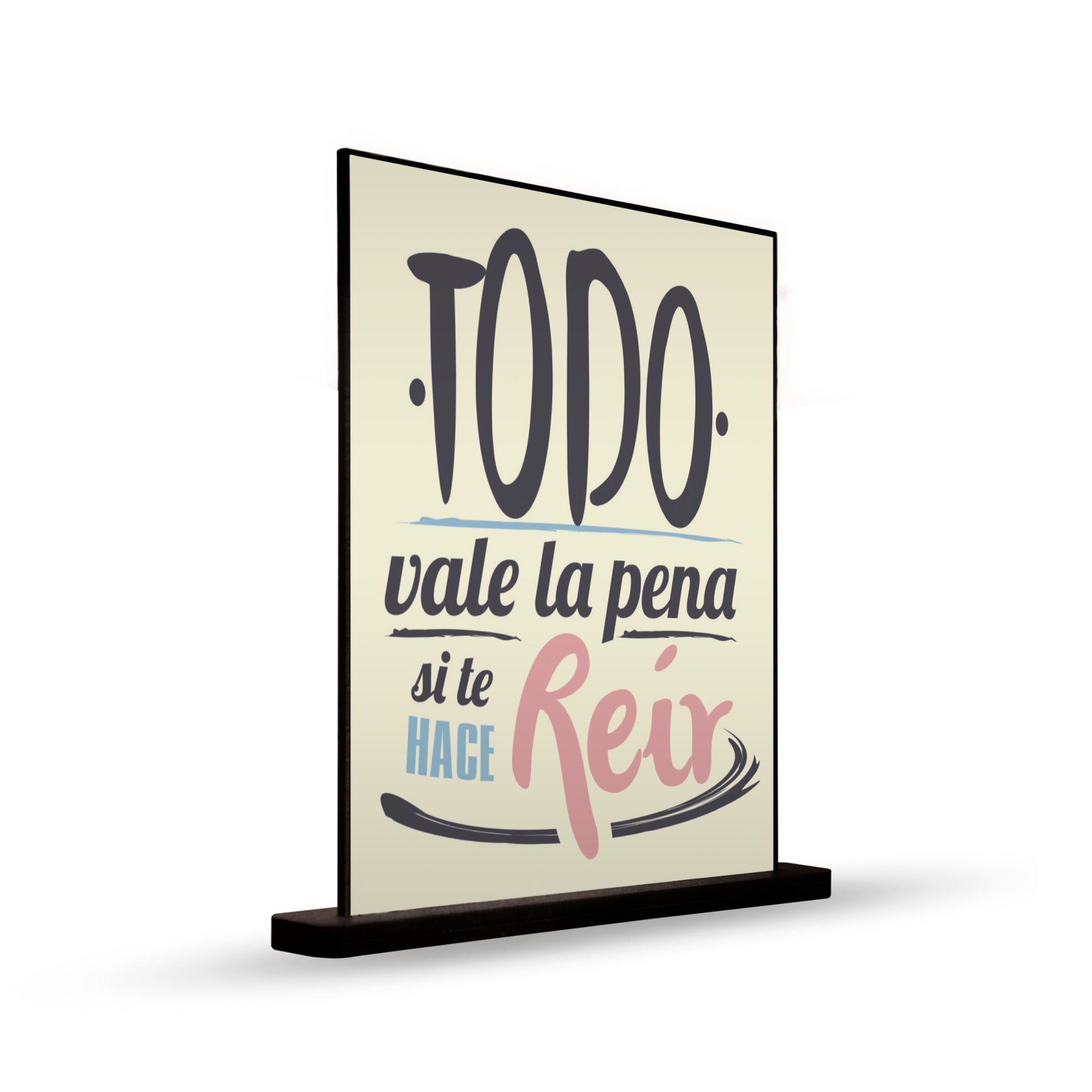 DECO POSTER TODO VALE LA PENA