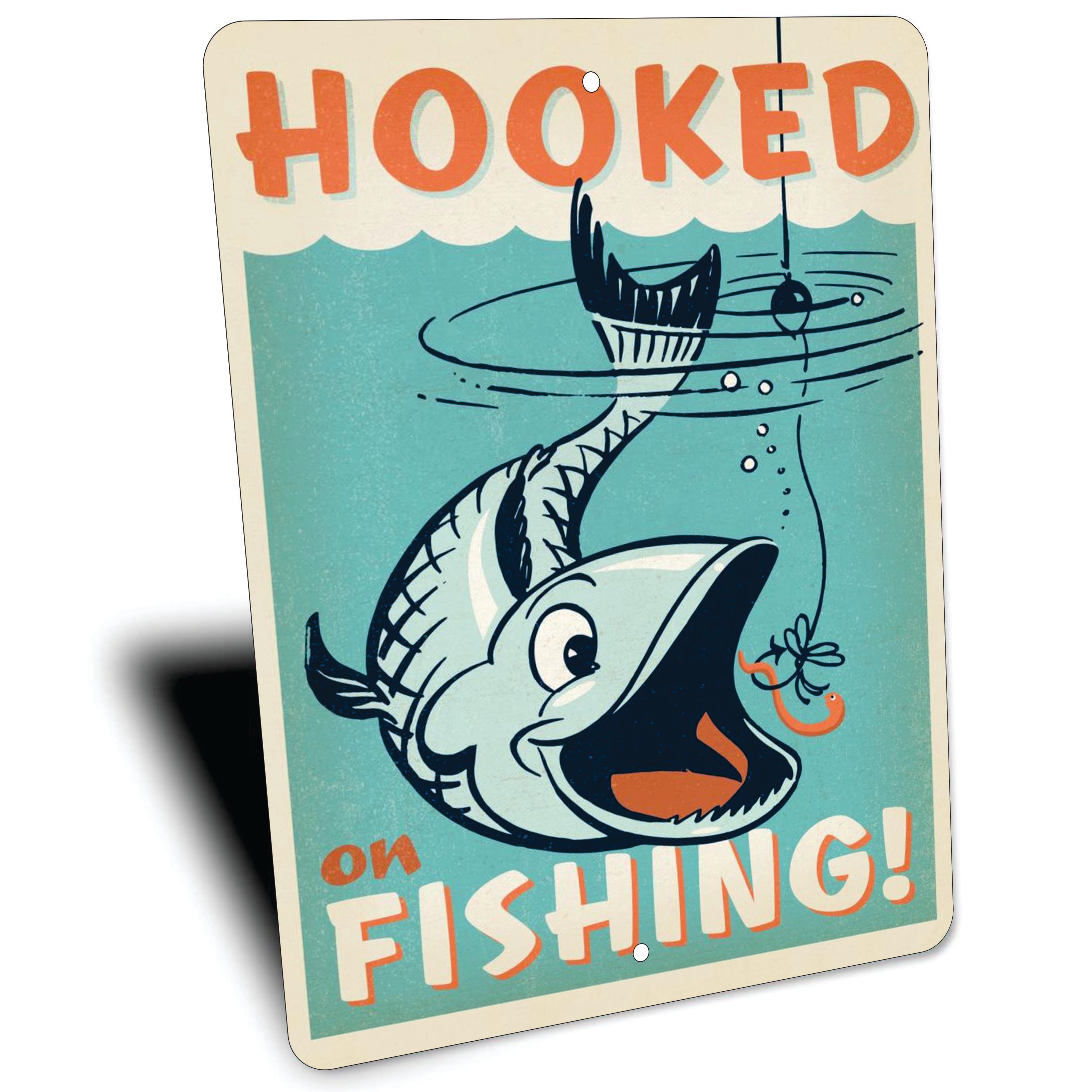 PLACA ON FISHING PESCA