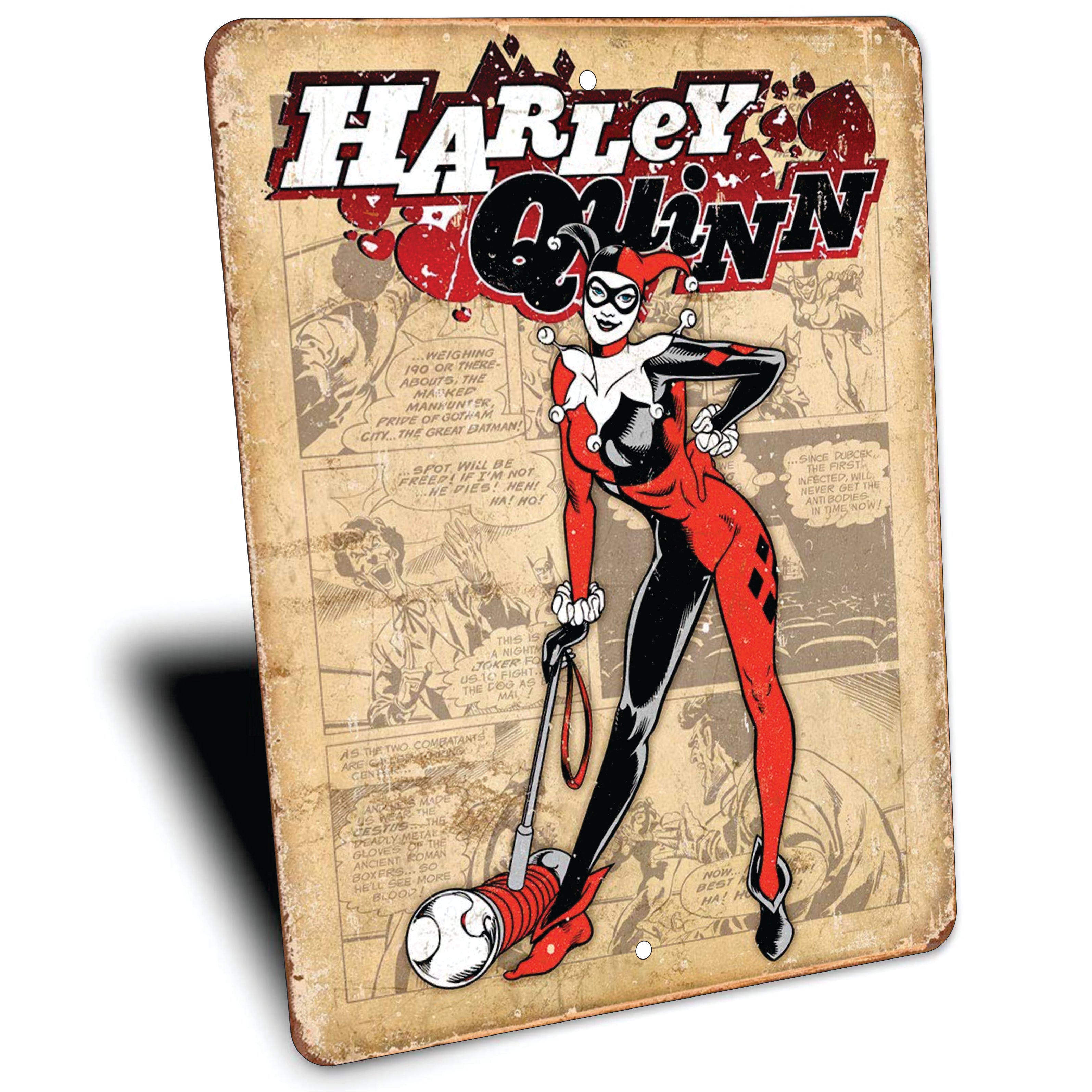 PLACA HARLEY QUINN DC COMICS