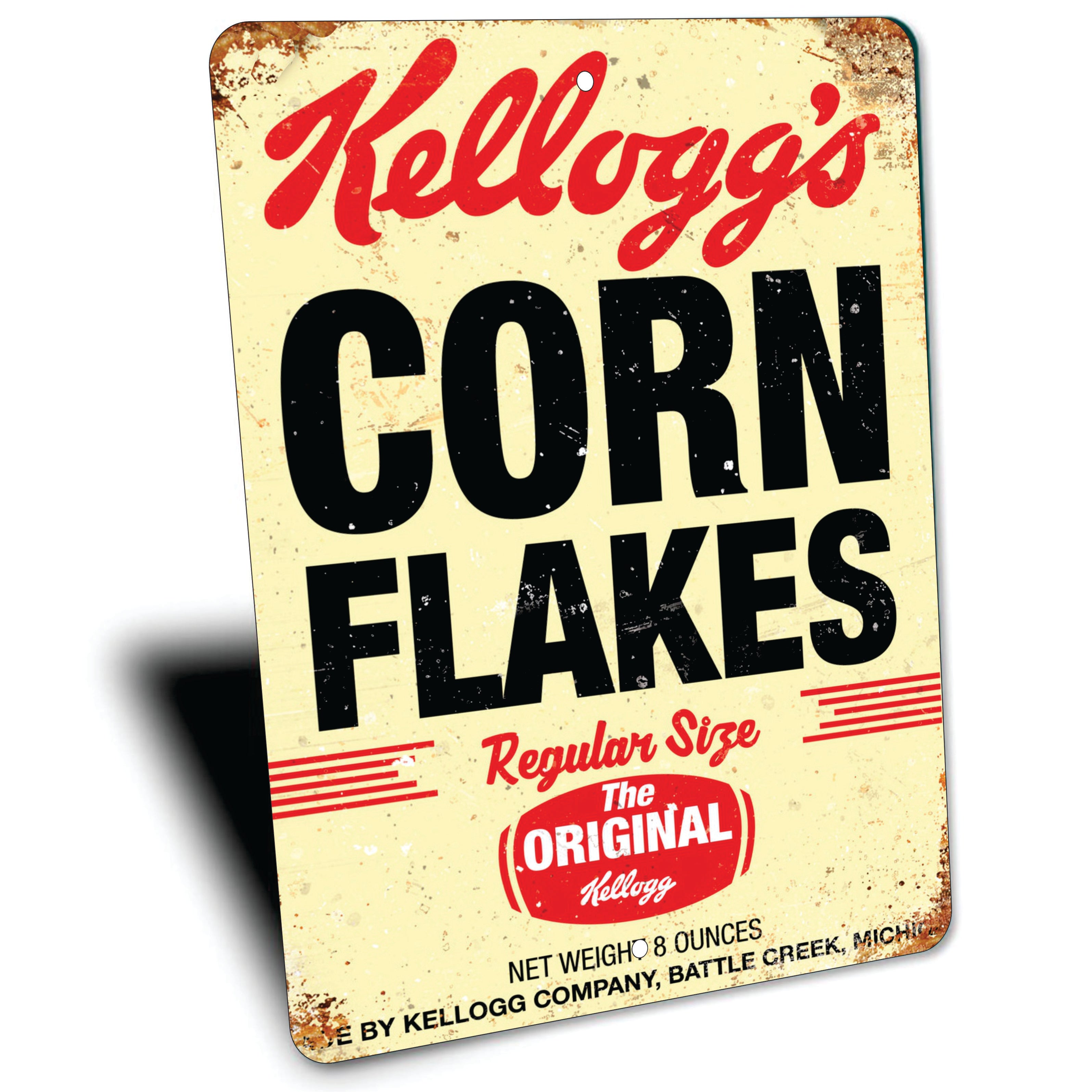 PLACA KELLOGG S CORN FLAKES