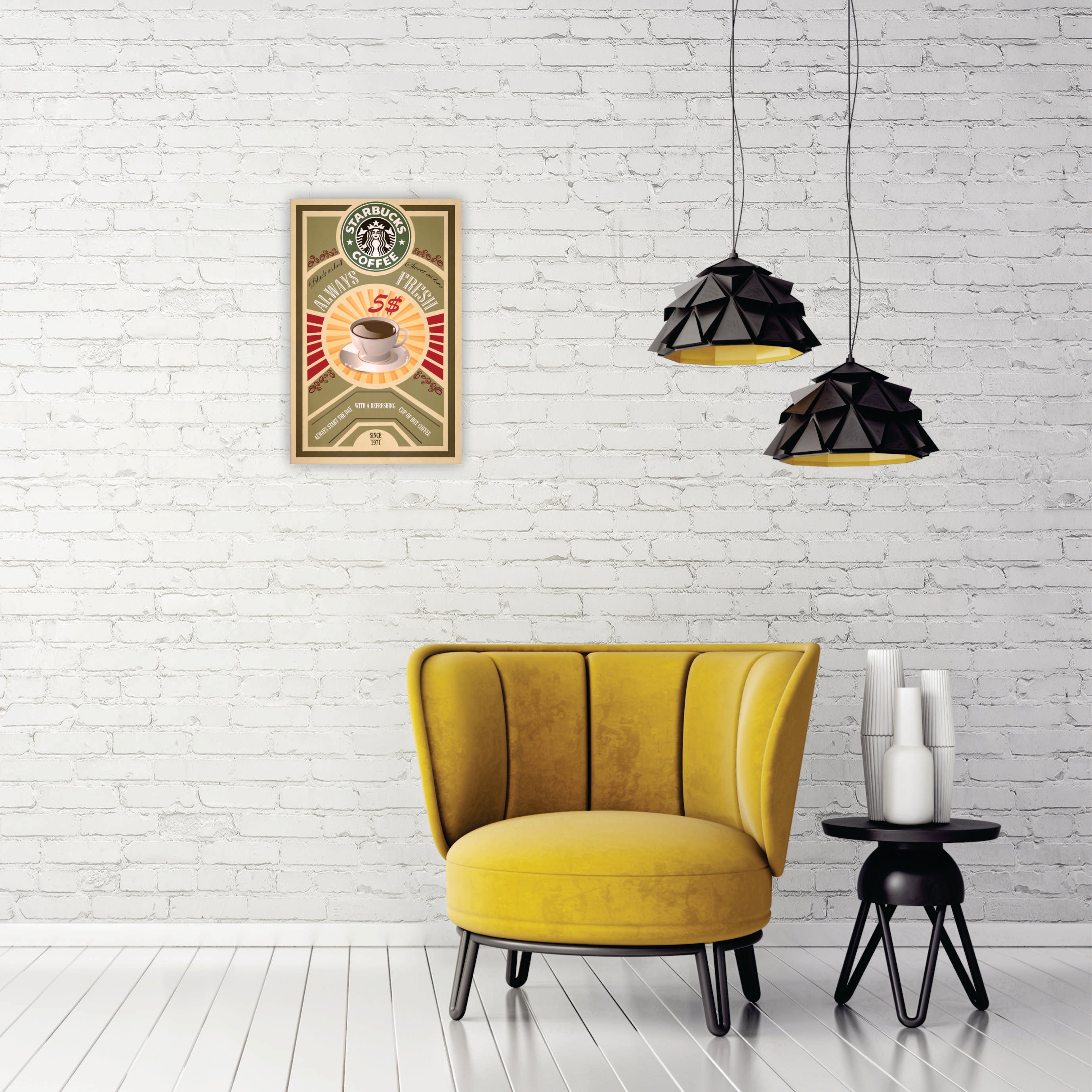 POSTER STARBUCKS COFFEE