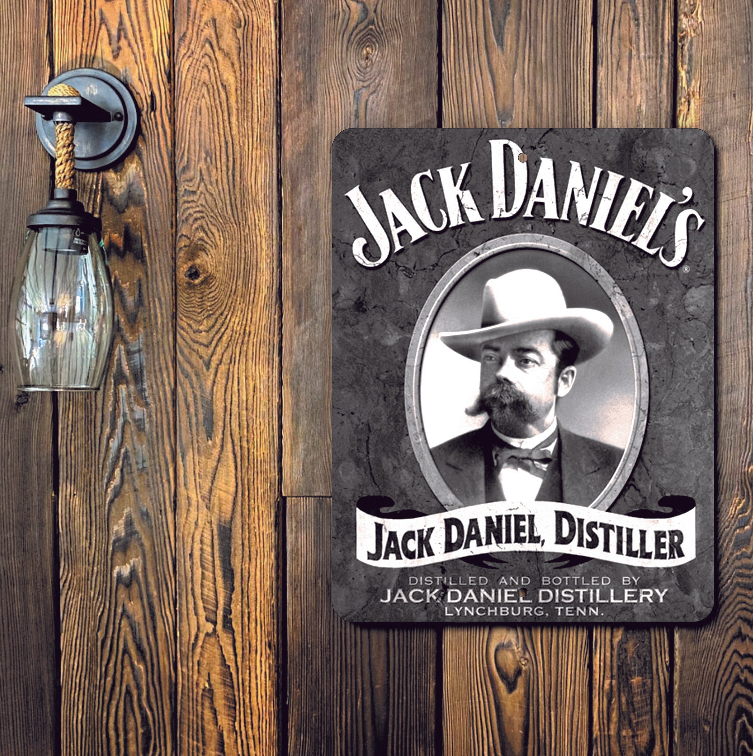 PLACA JACK DANIEL S DISTILLER BAR