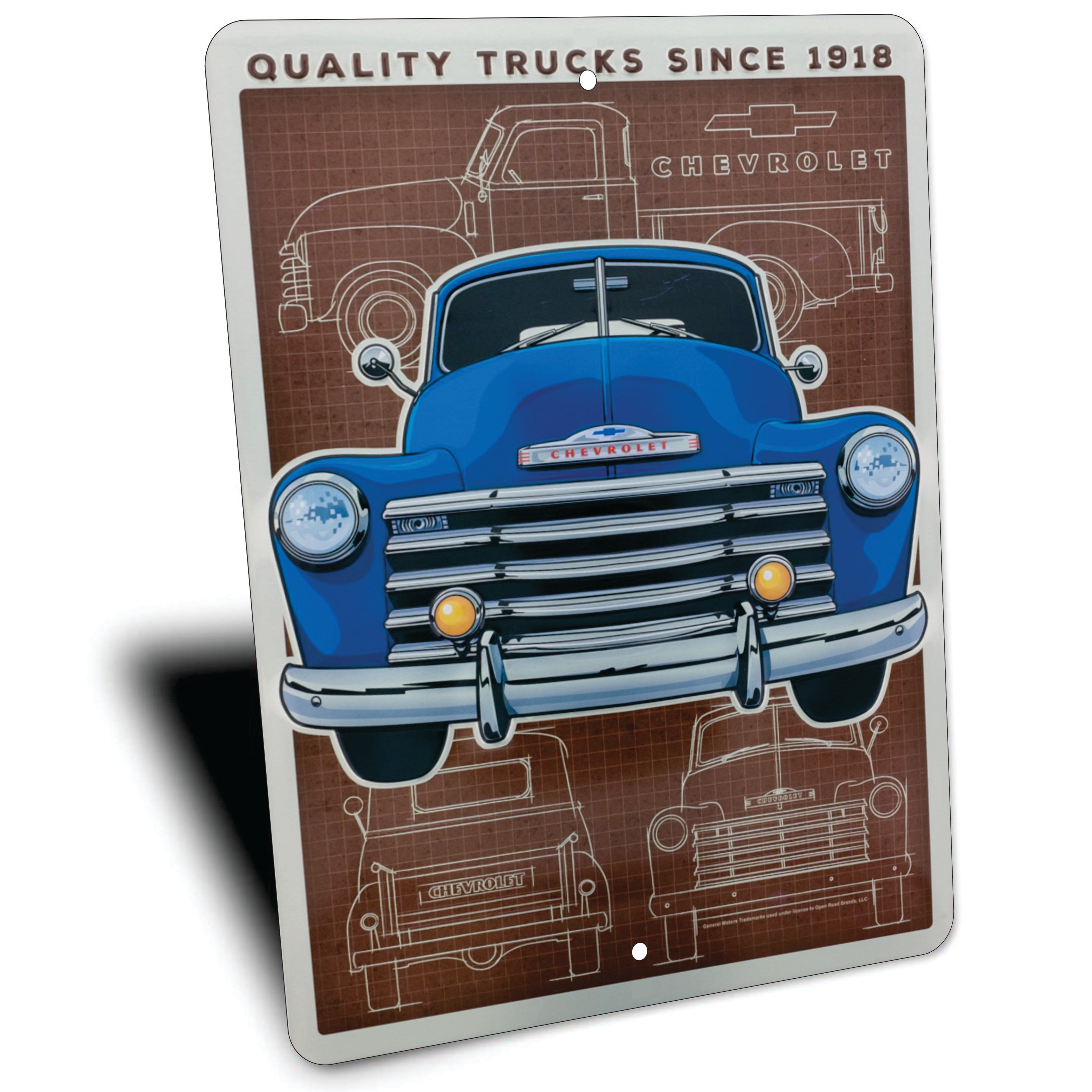 PLACA CHEVROLET PICKUP 1918