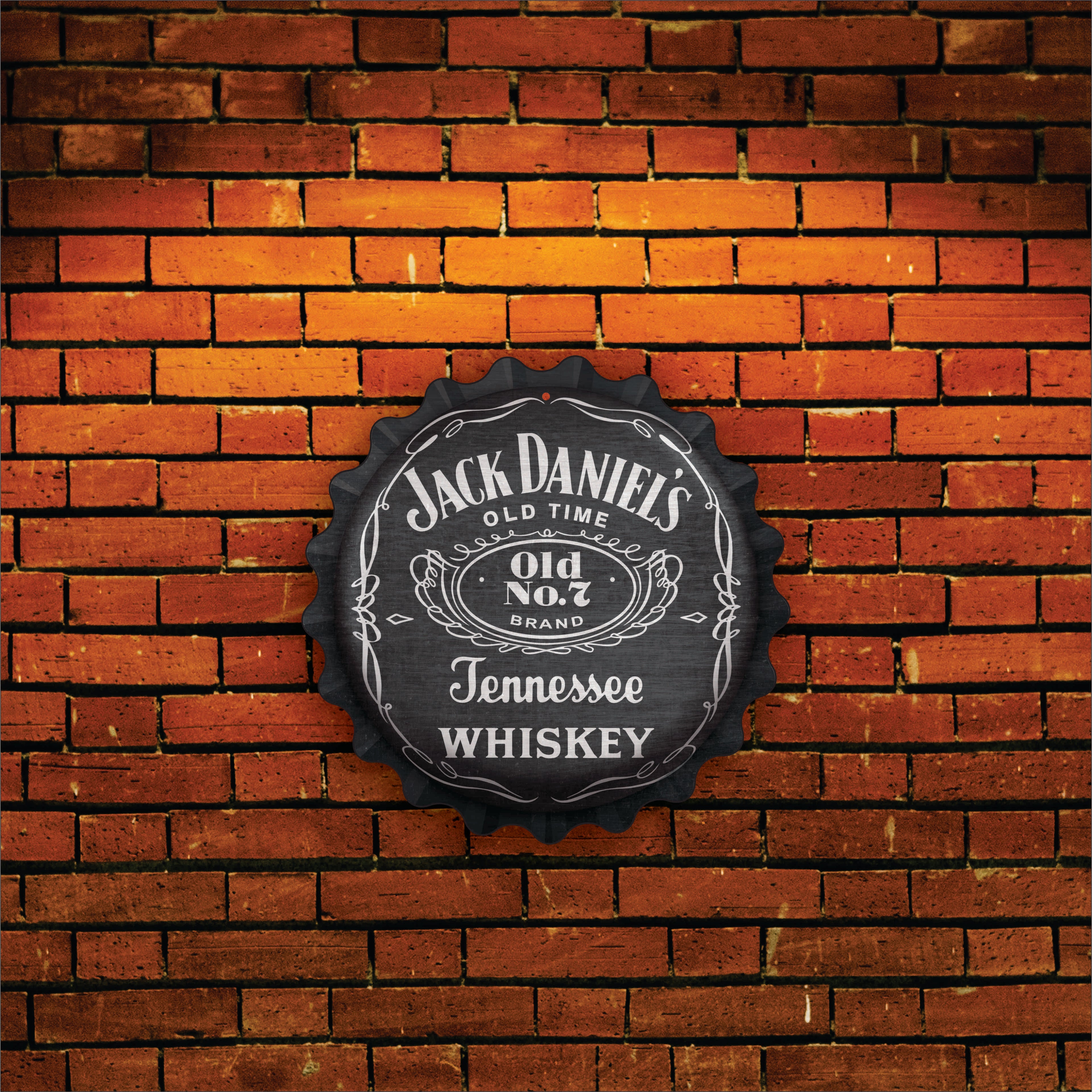 TAPA JACK DANIEL S WHISKEY