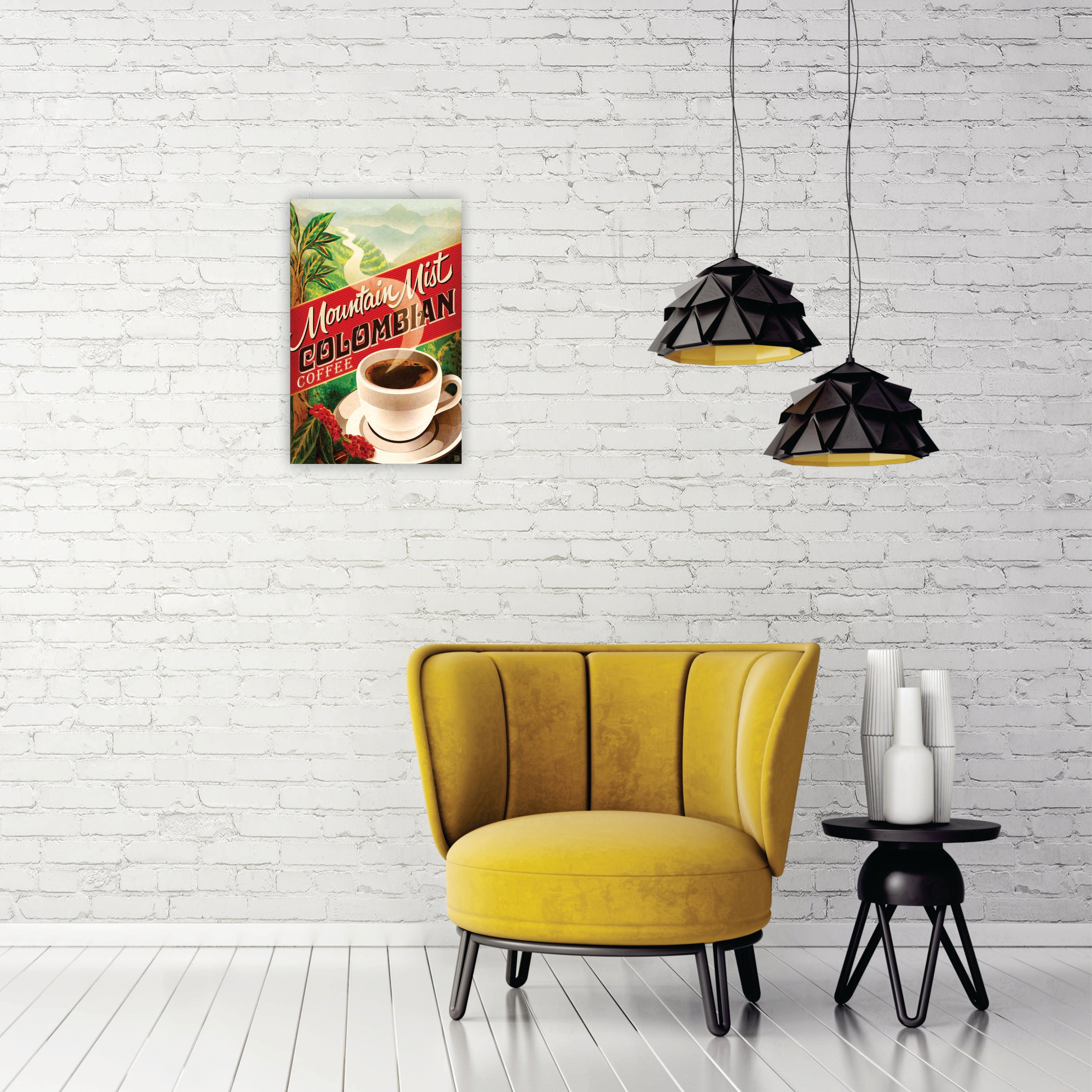 POSTER COLOMBIAN COFFEE