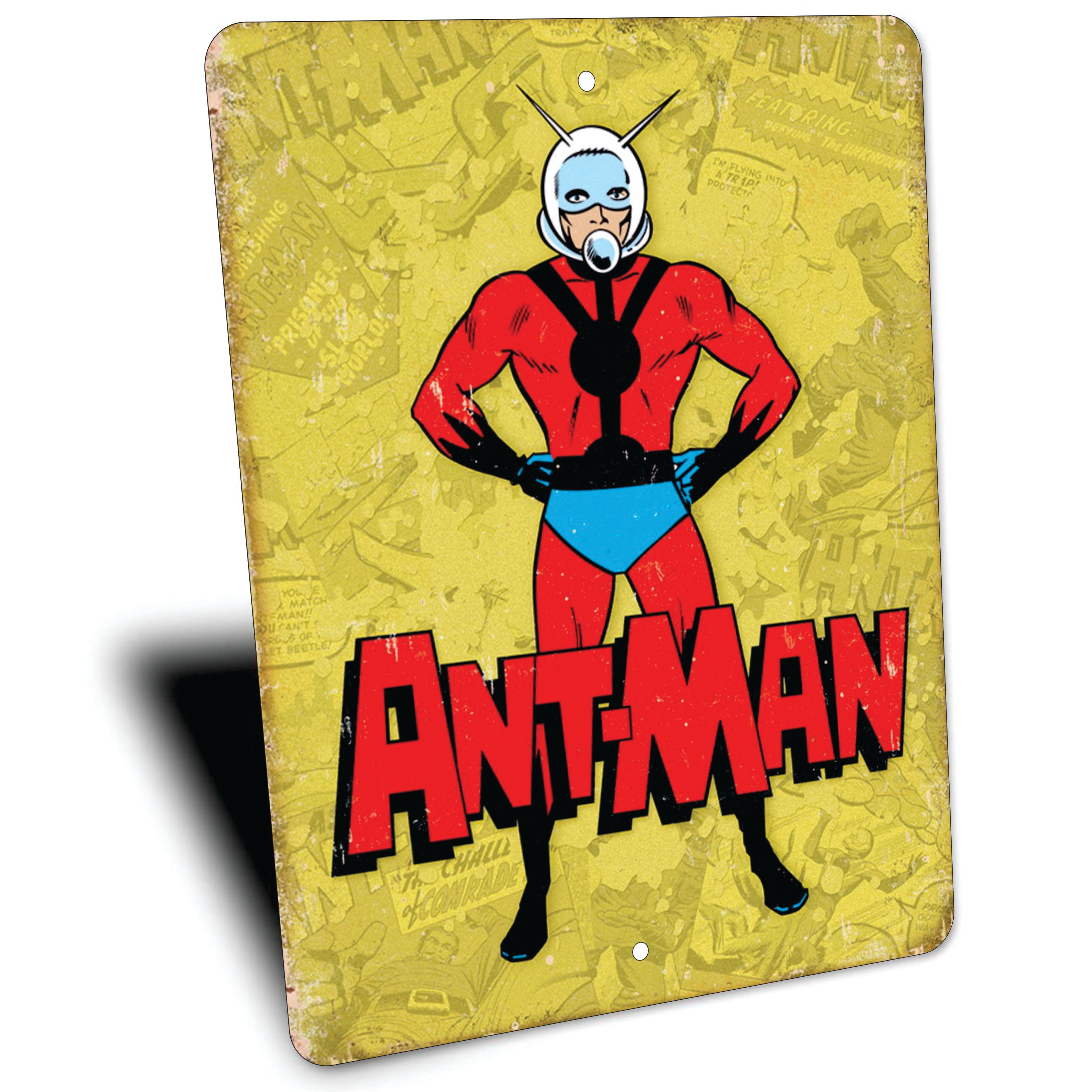 PLACA ANT-MAN MARVEL COMICS