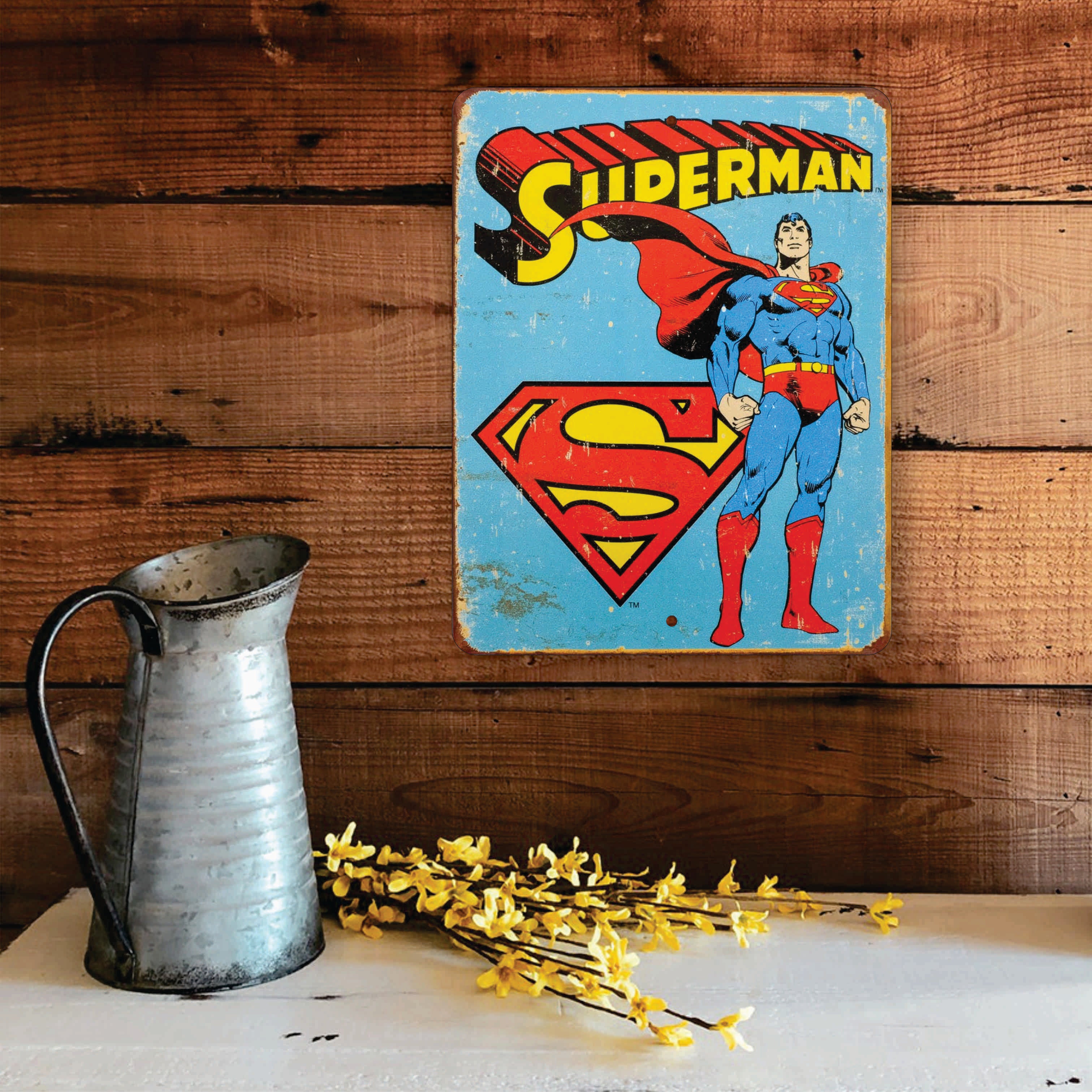 PLACA SUPERMAN