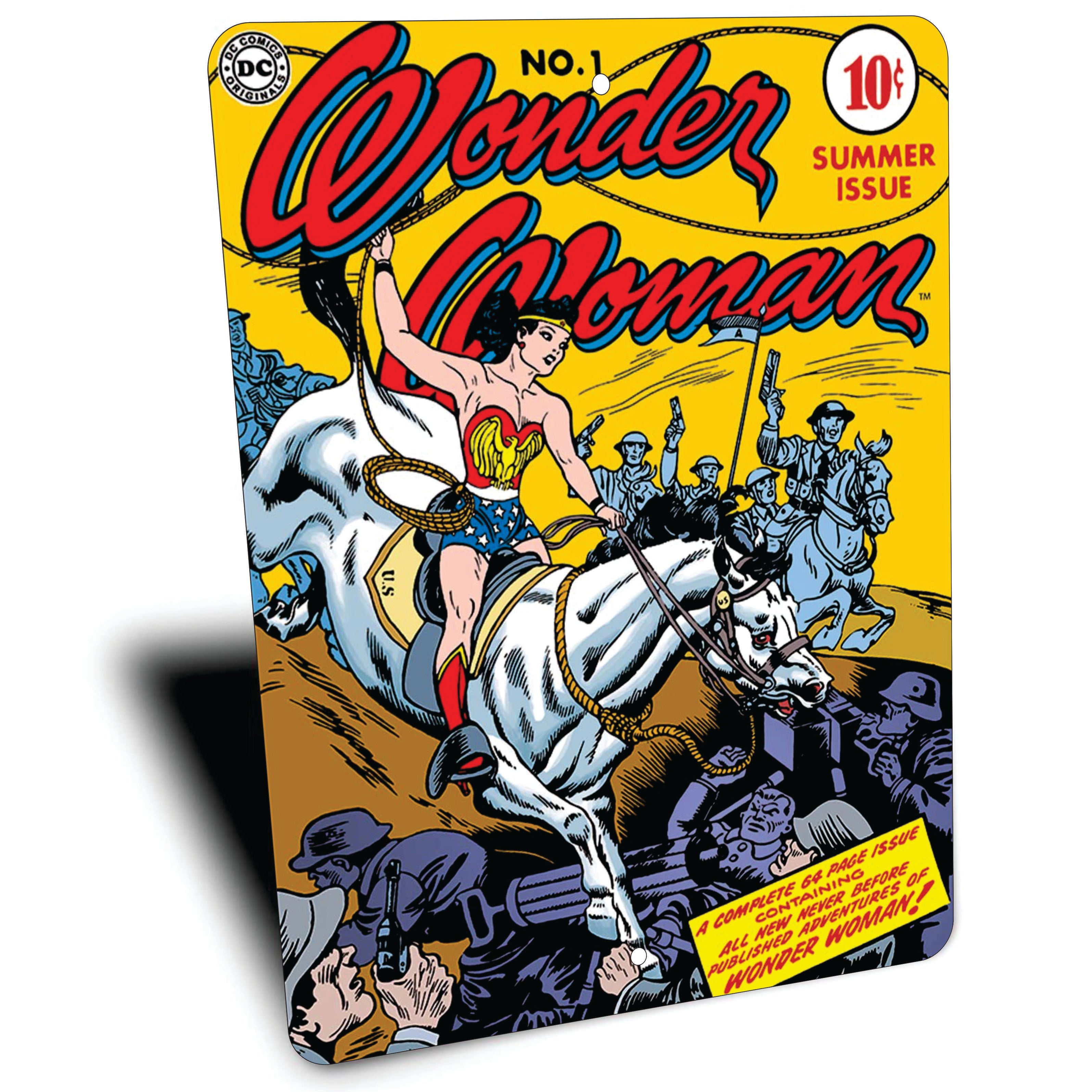 PLACA WONDER WOMAN C MIC