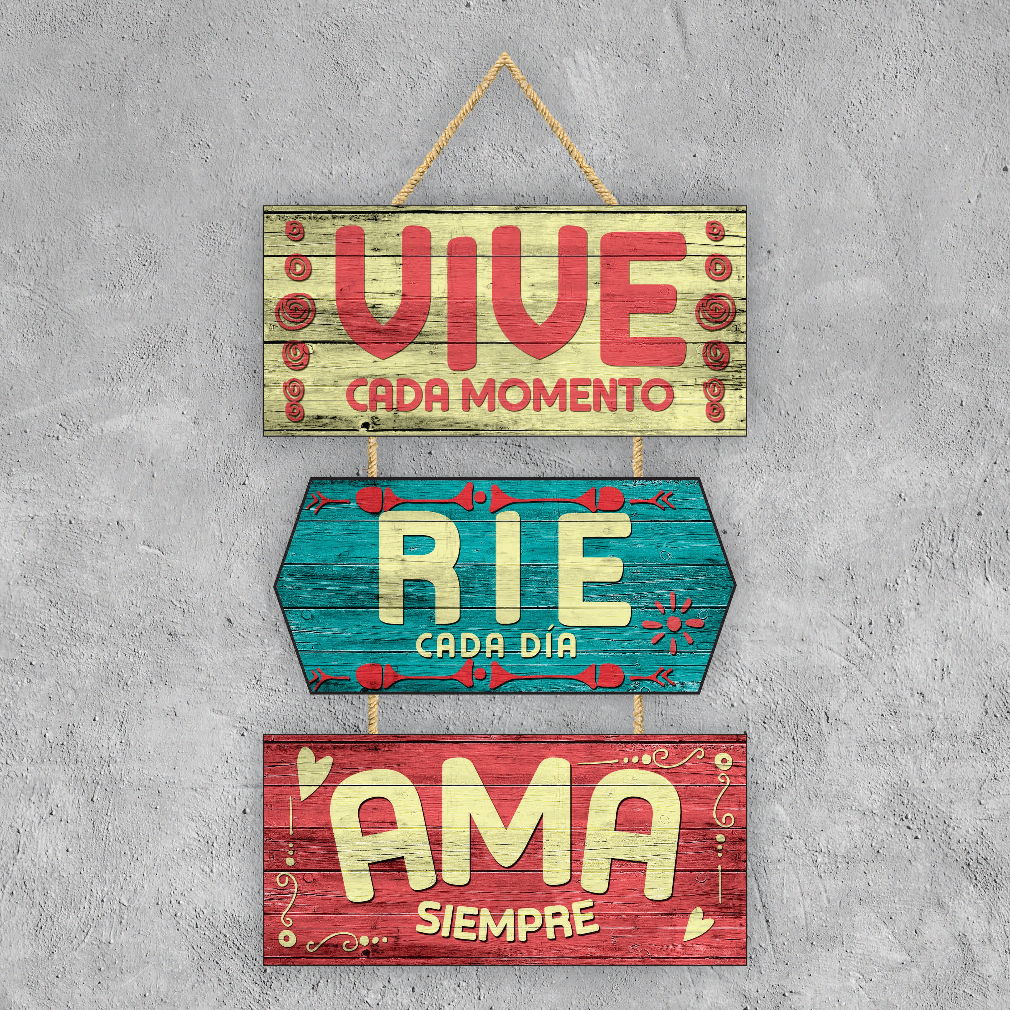 DECO PUERTA VIVE AMA