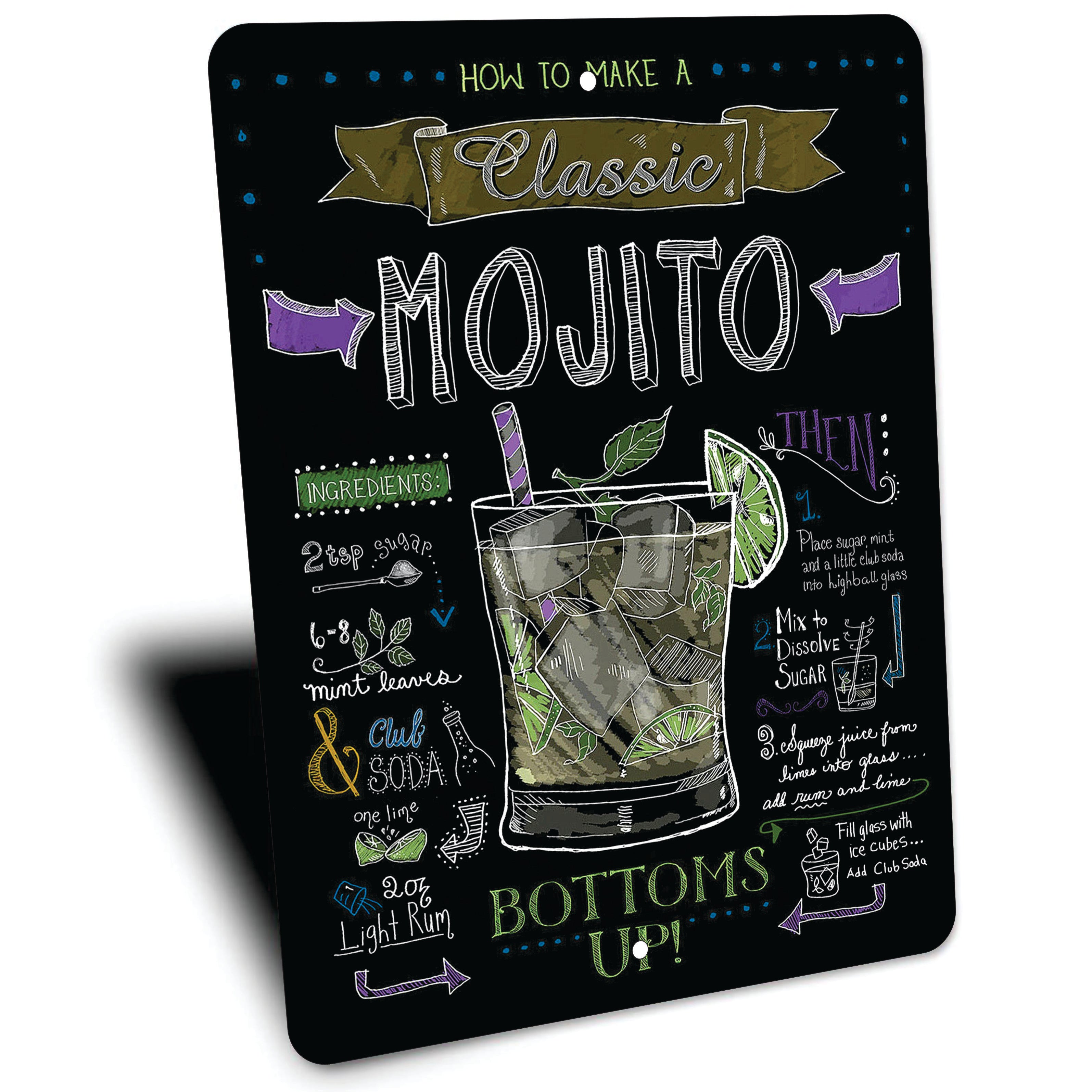 PLACA CLASSIC MOJITO