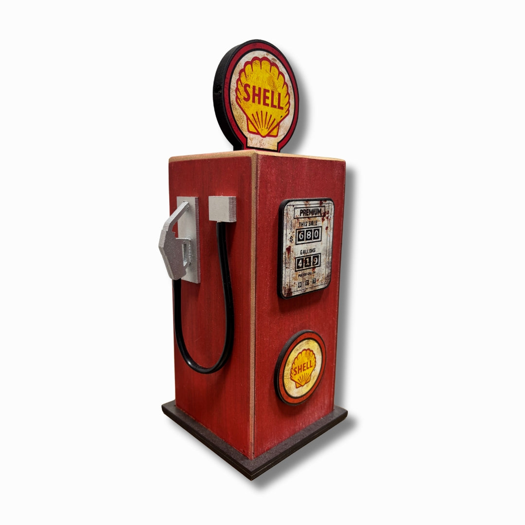 ALCANCIA GAS STATION SHELL ROJA
