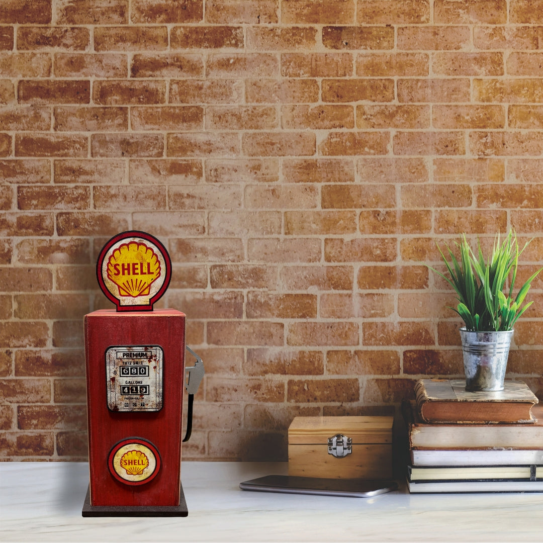 ALCANCIA GAS STATION SHELL ROJA