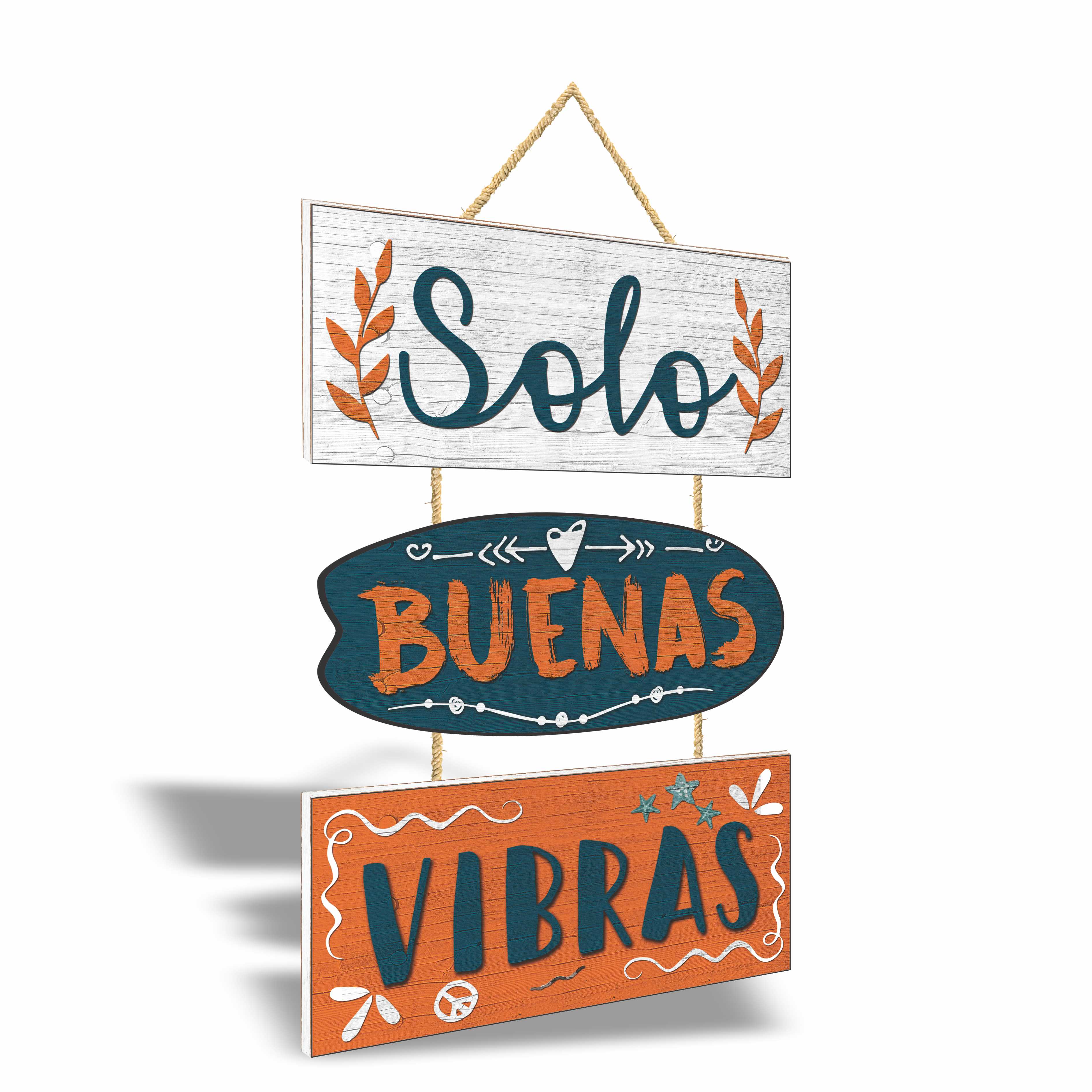 DECO PUERTA BUENAS VIBRAS
