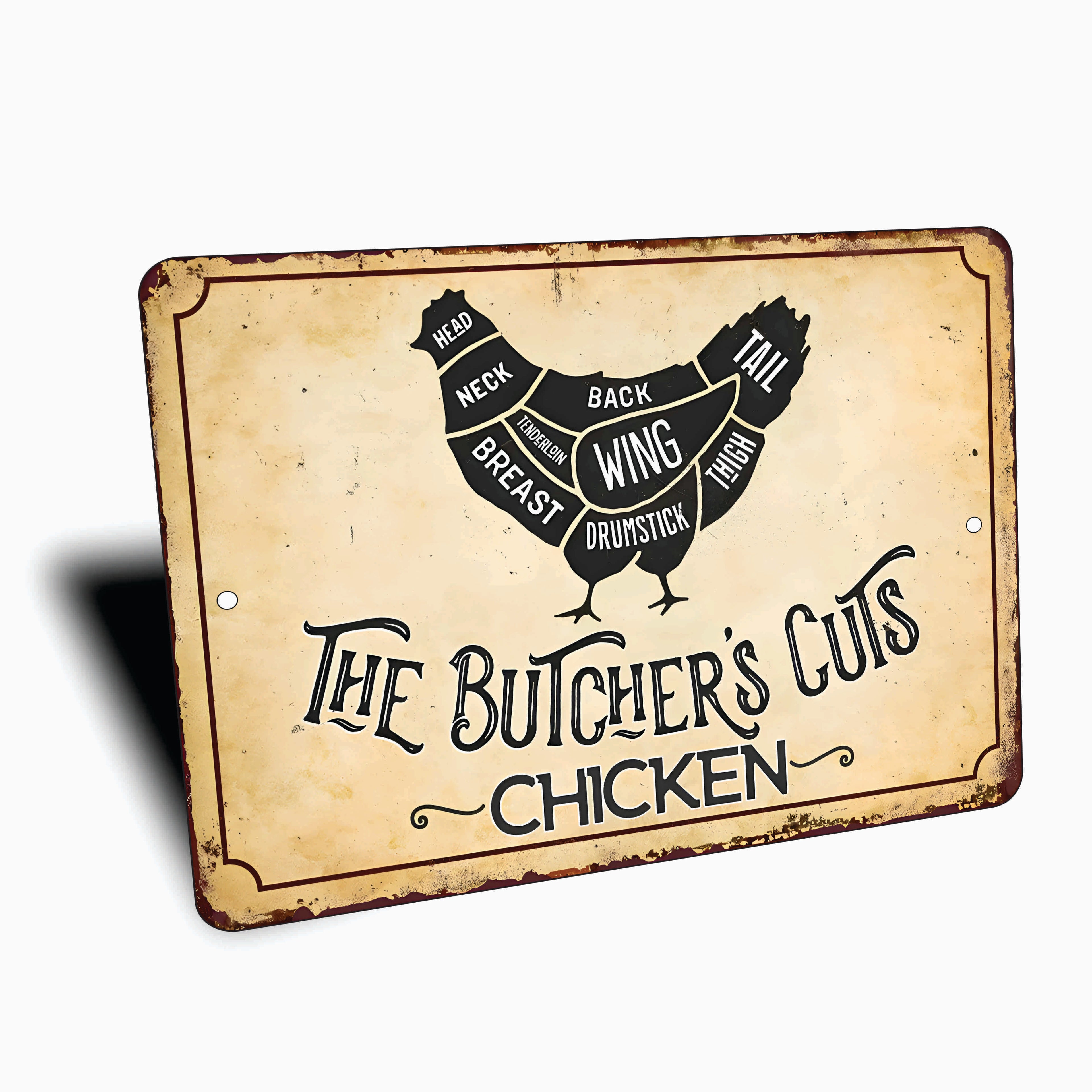 PLACA CUTS OF CHICKEN