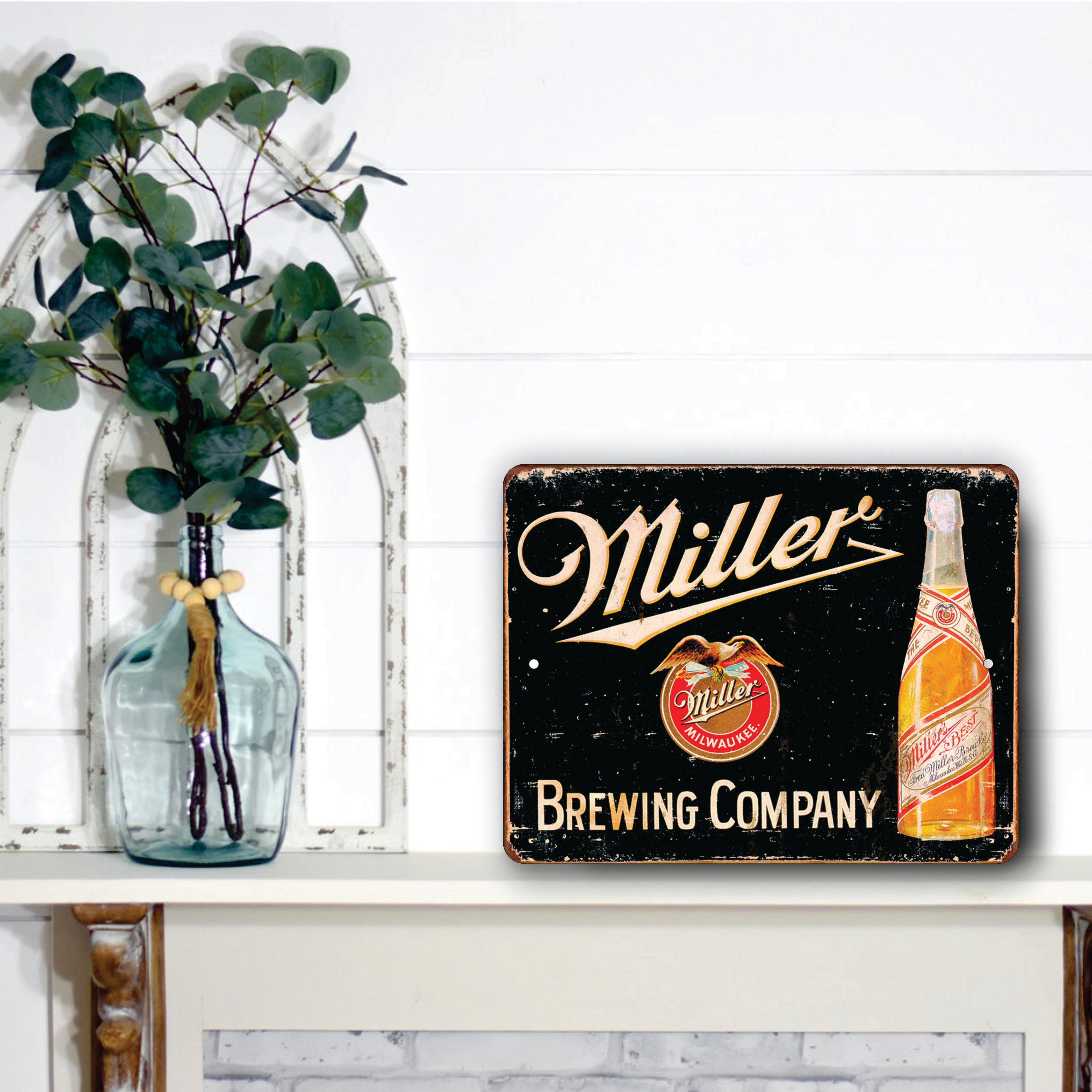 PLACA MILLER BEER