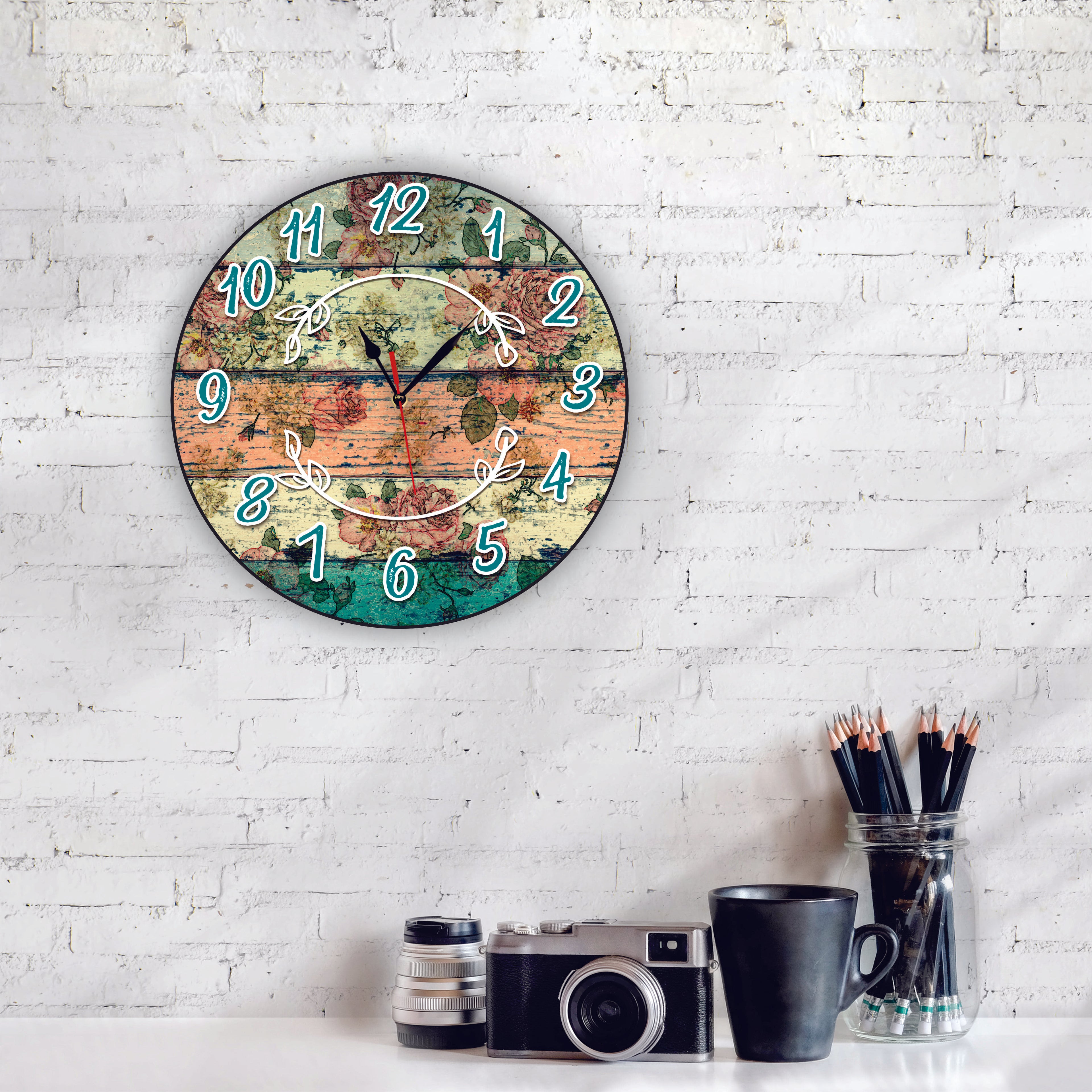 RELOJ FLOWERS VINTAGE