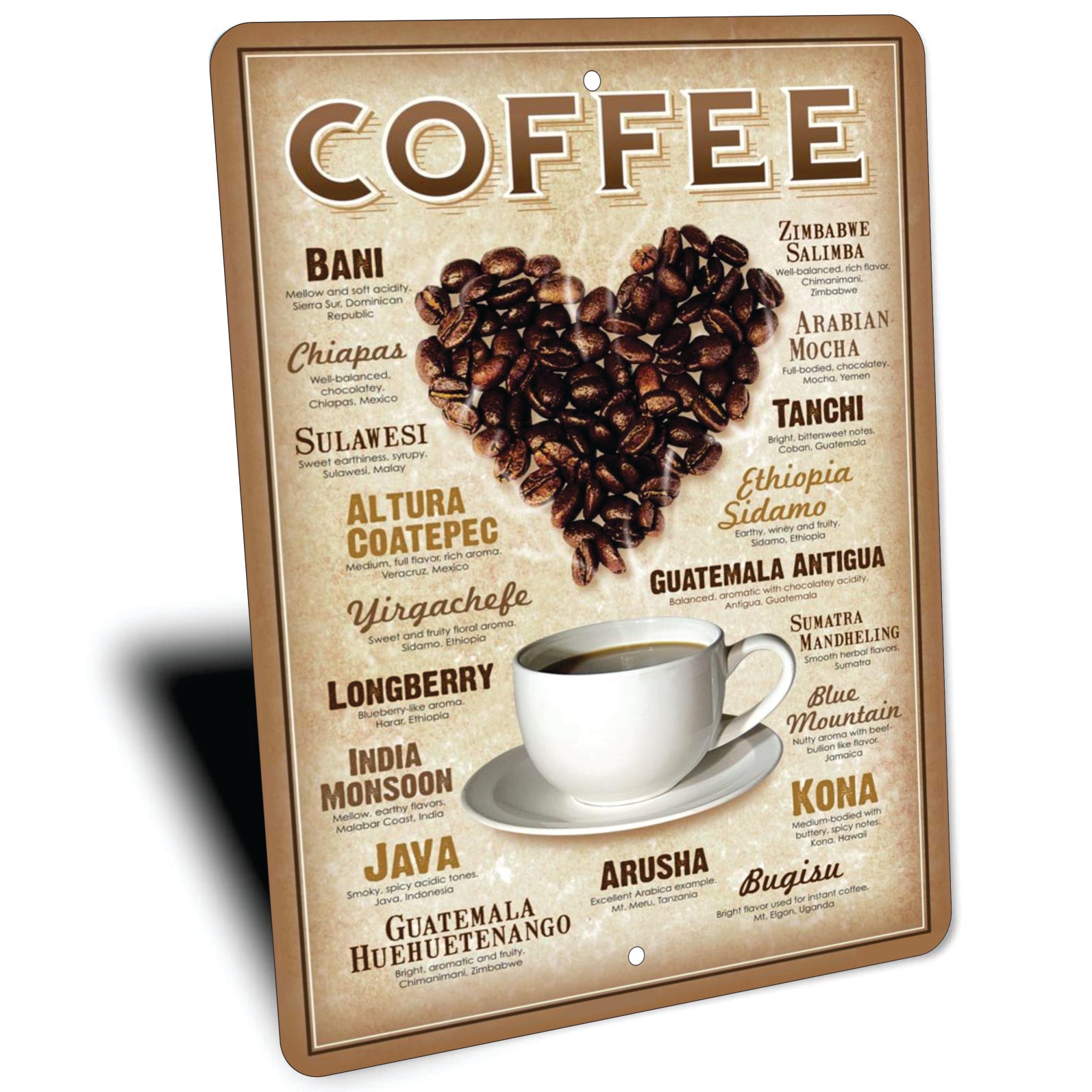 PLACA COFFEE TAZA