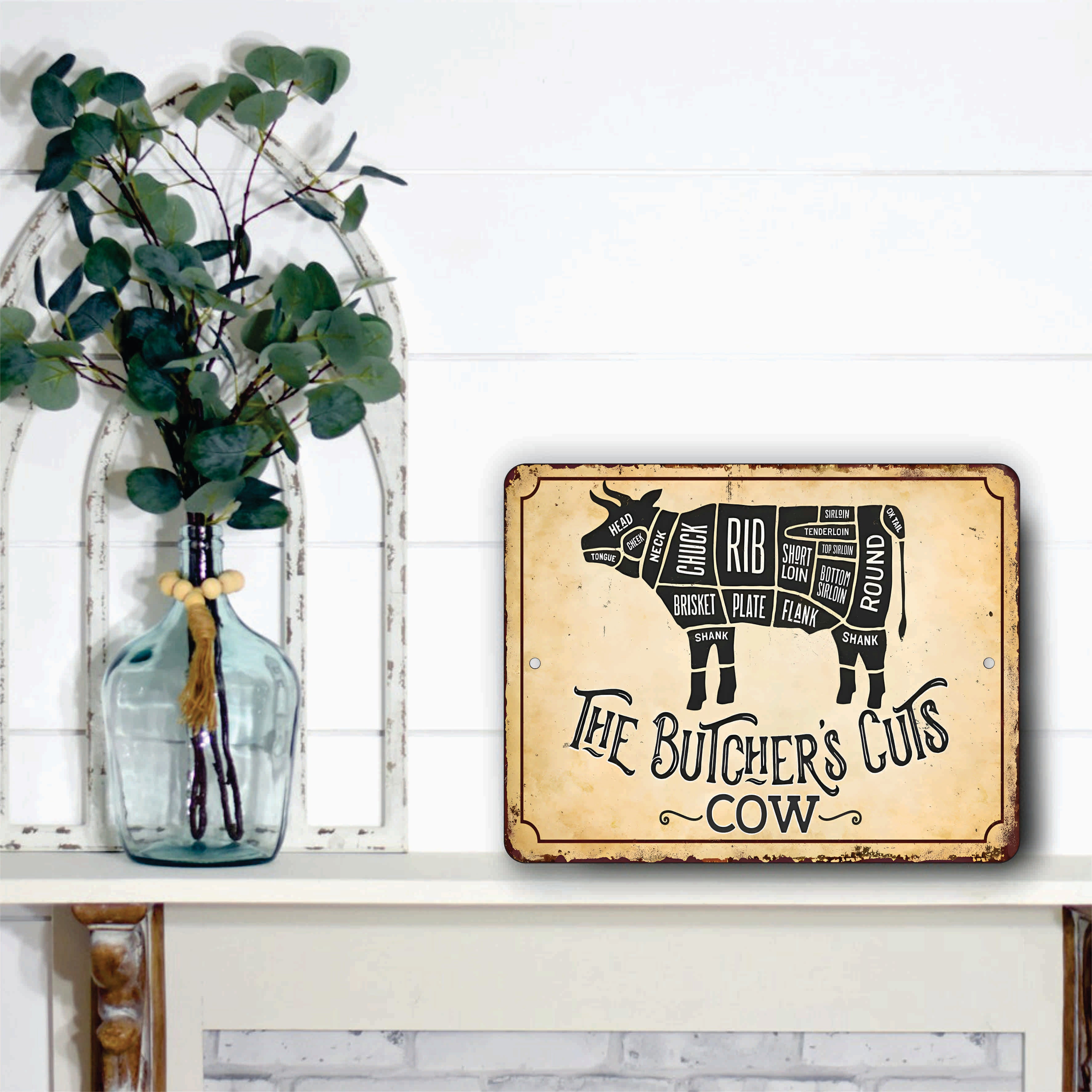 PLACA CUTS OF COW