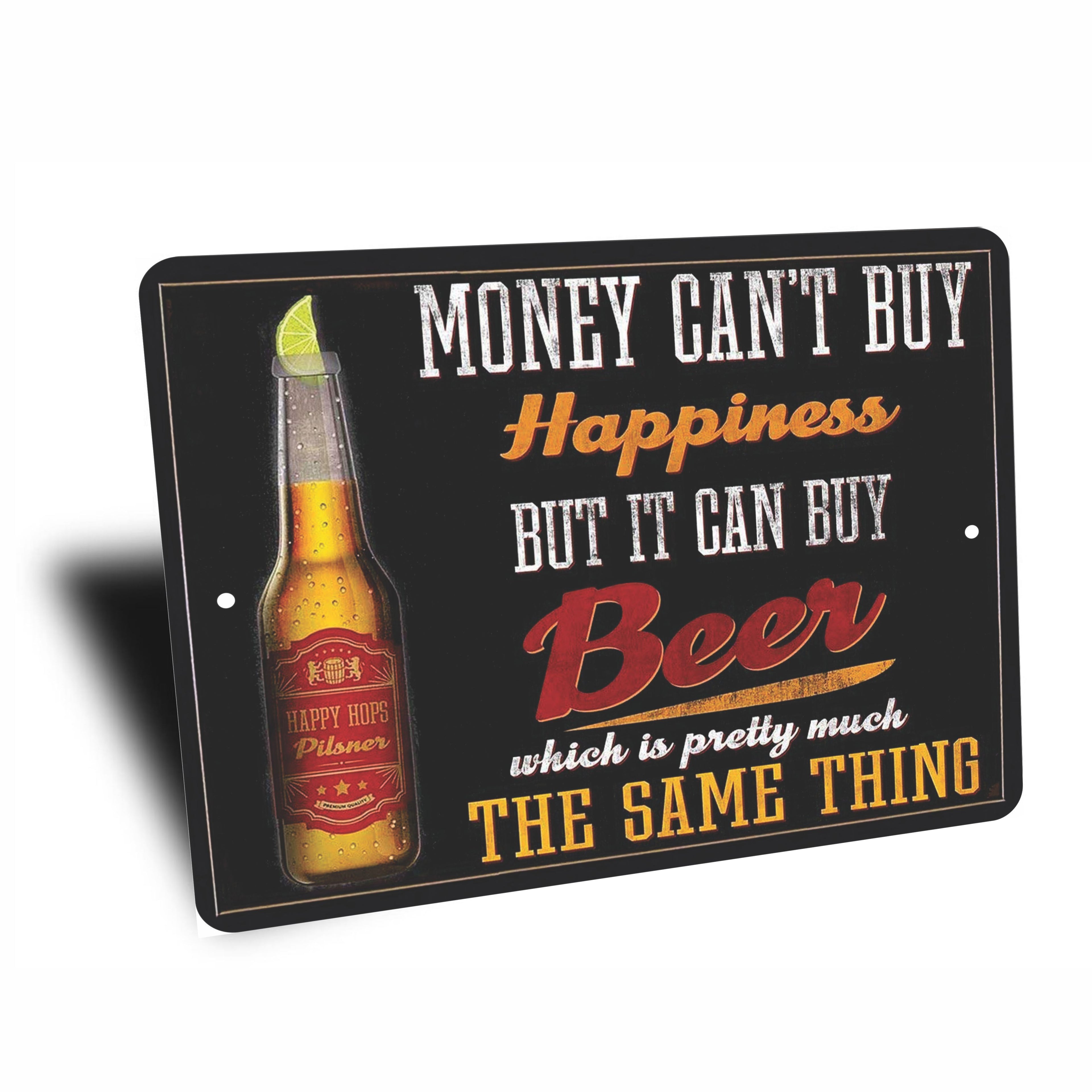 PLACA HAPPINESS BEER