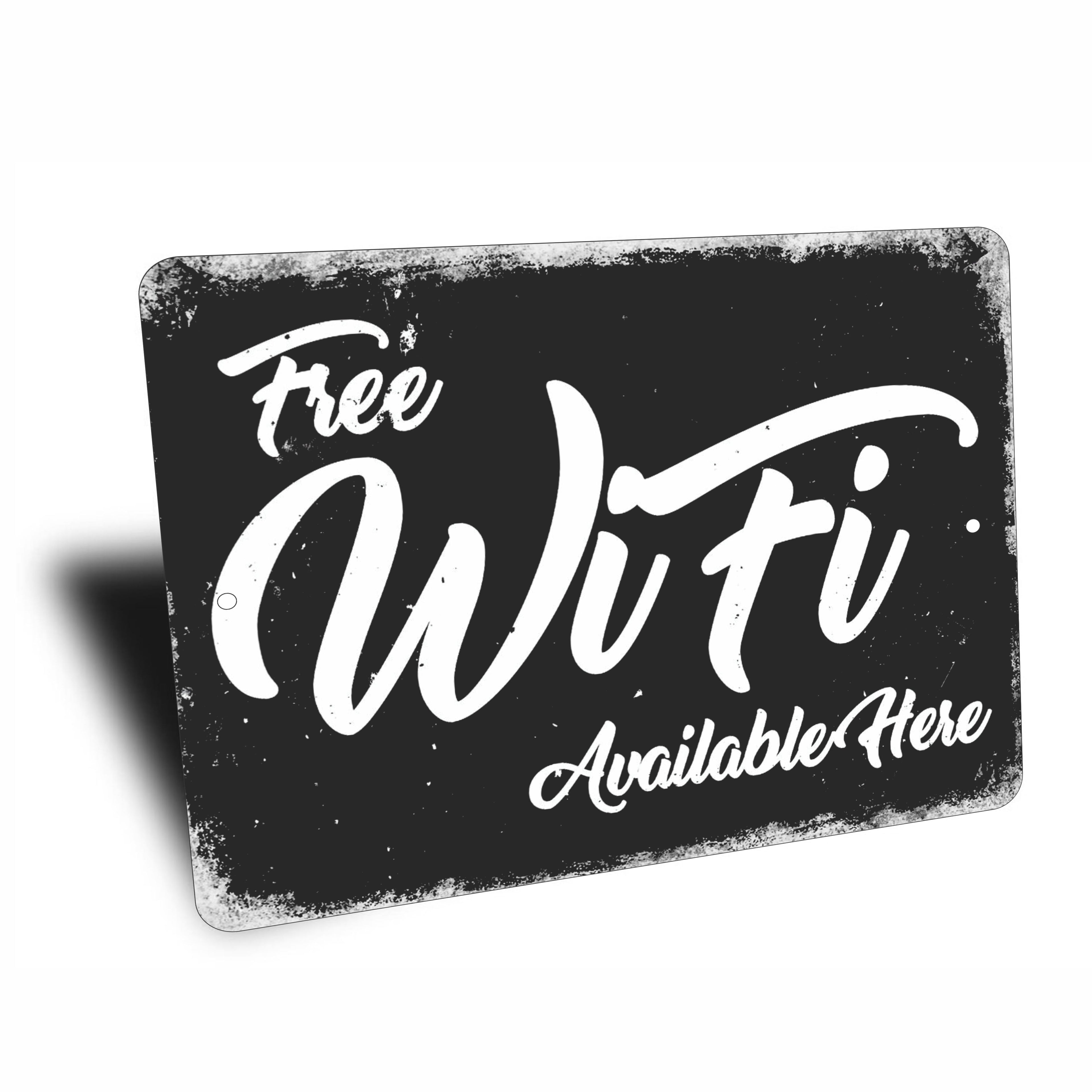PLACA FREE WI-FI