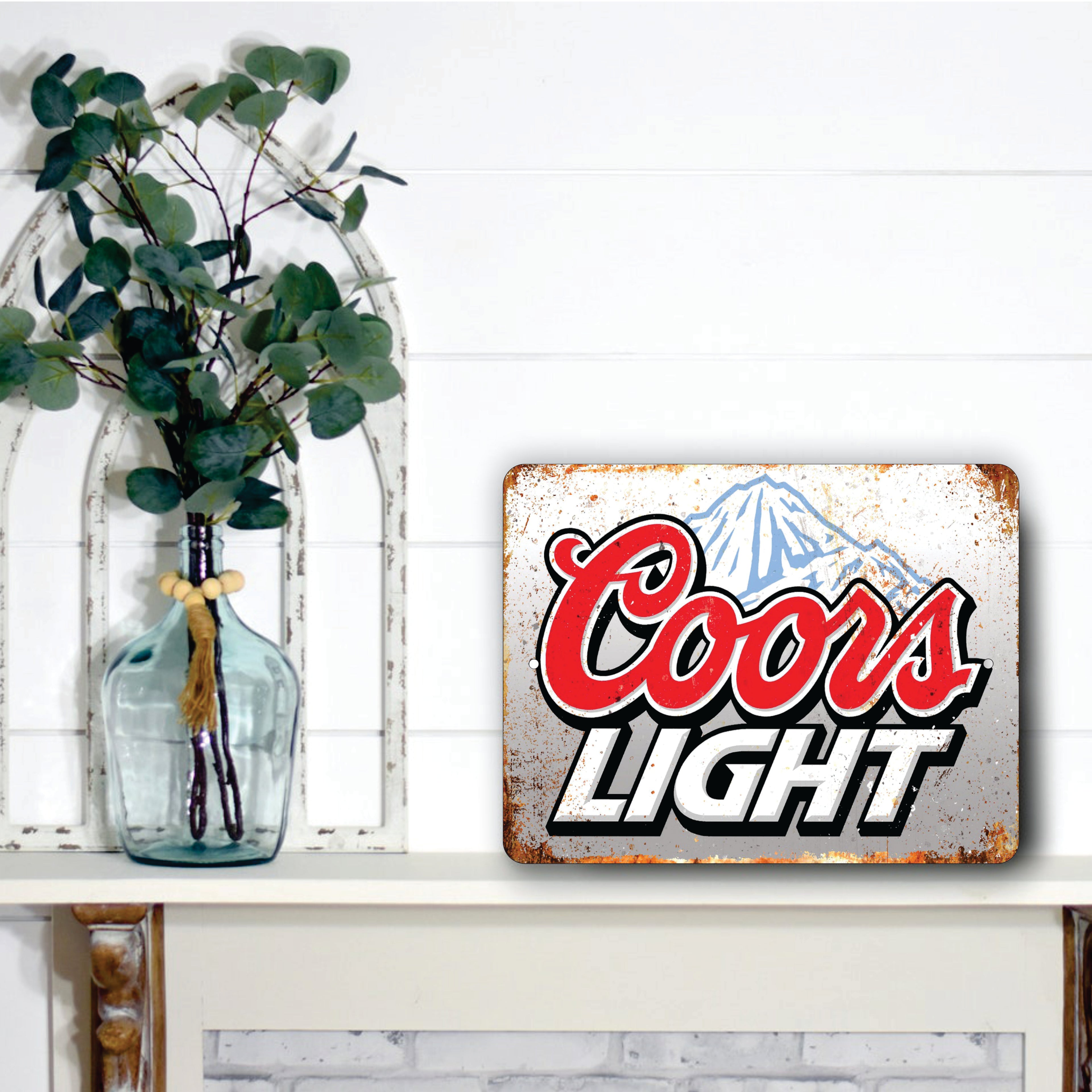 PLACA COORS LIGHT BEER
