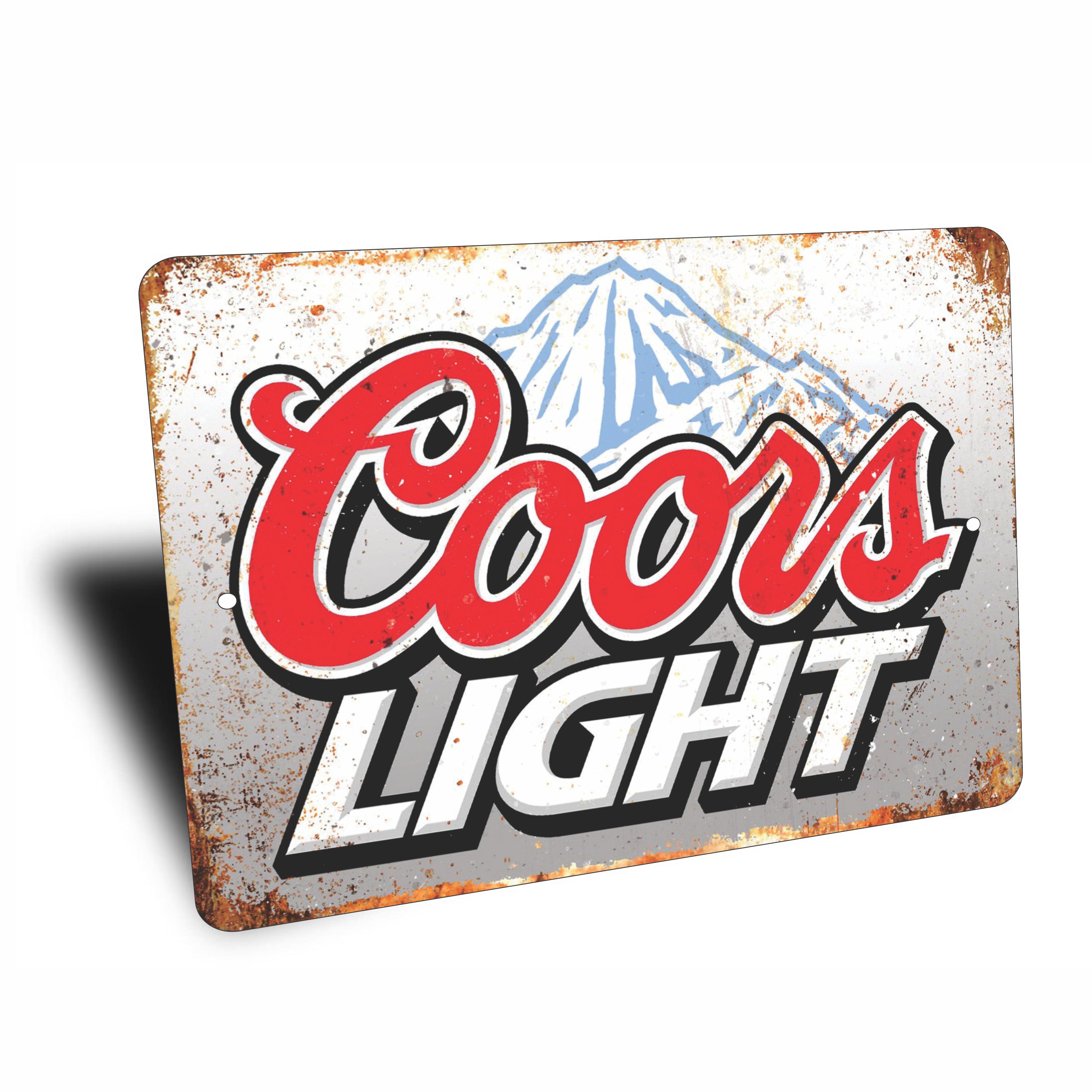PLACA COORS LIGHT BEER