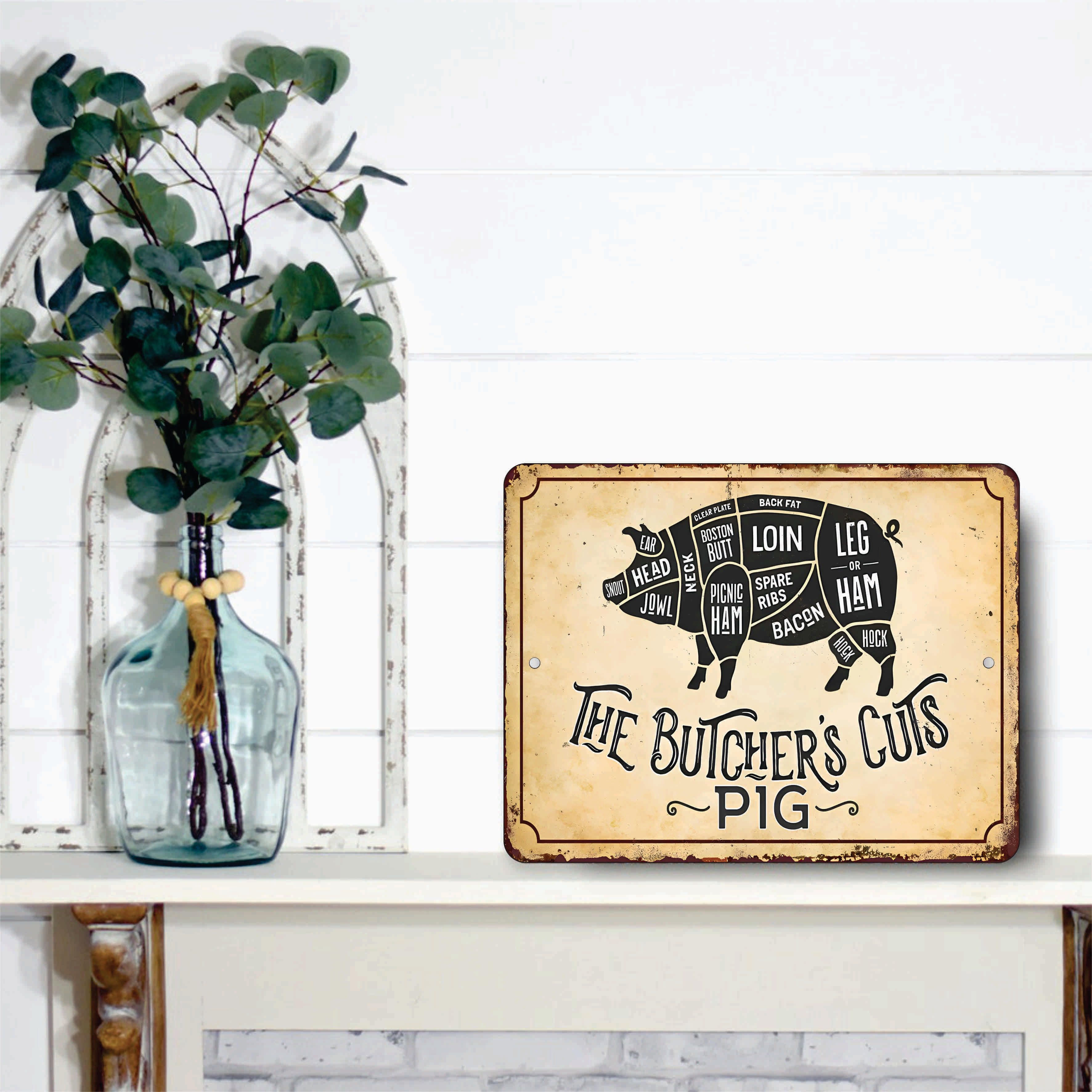 PLACA CUTS OF PIG