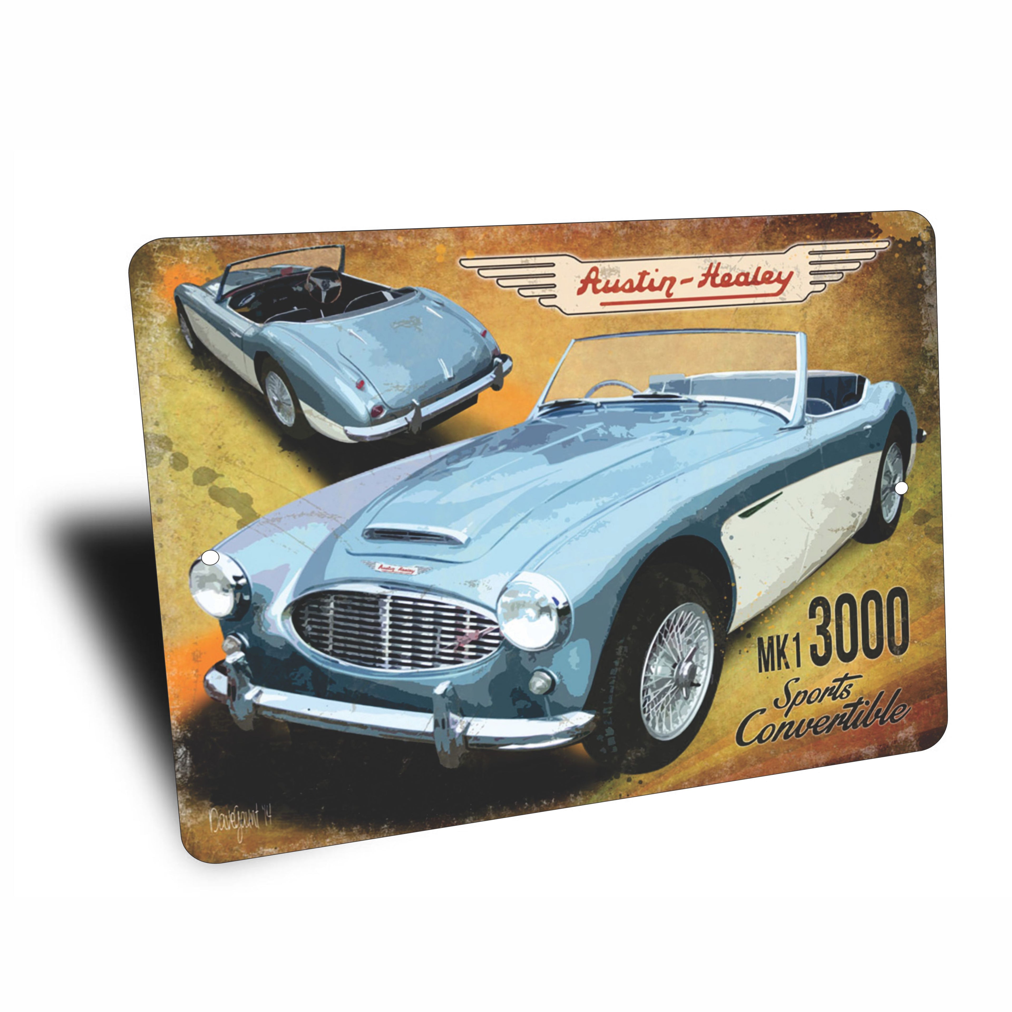 PLACA AUSTIN HEALEY