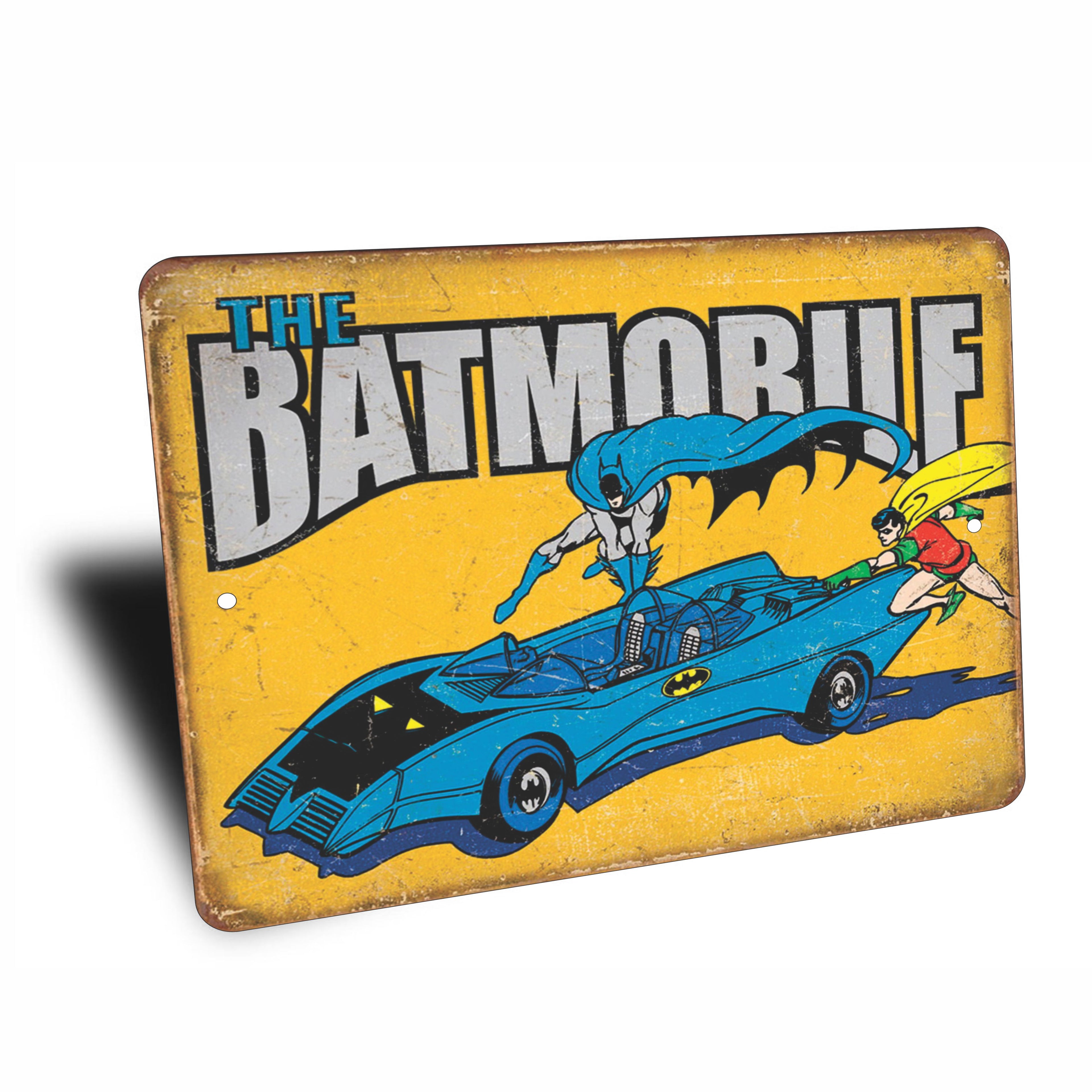 PLACA THE BATMOBILE
