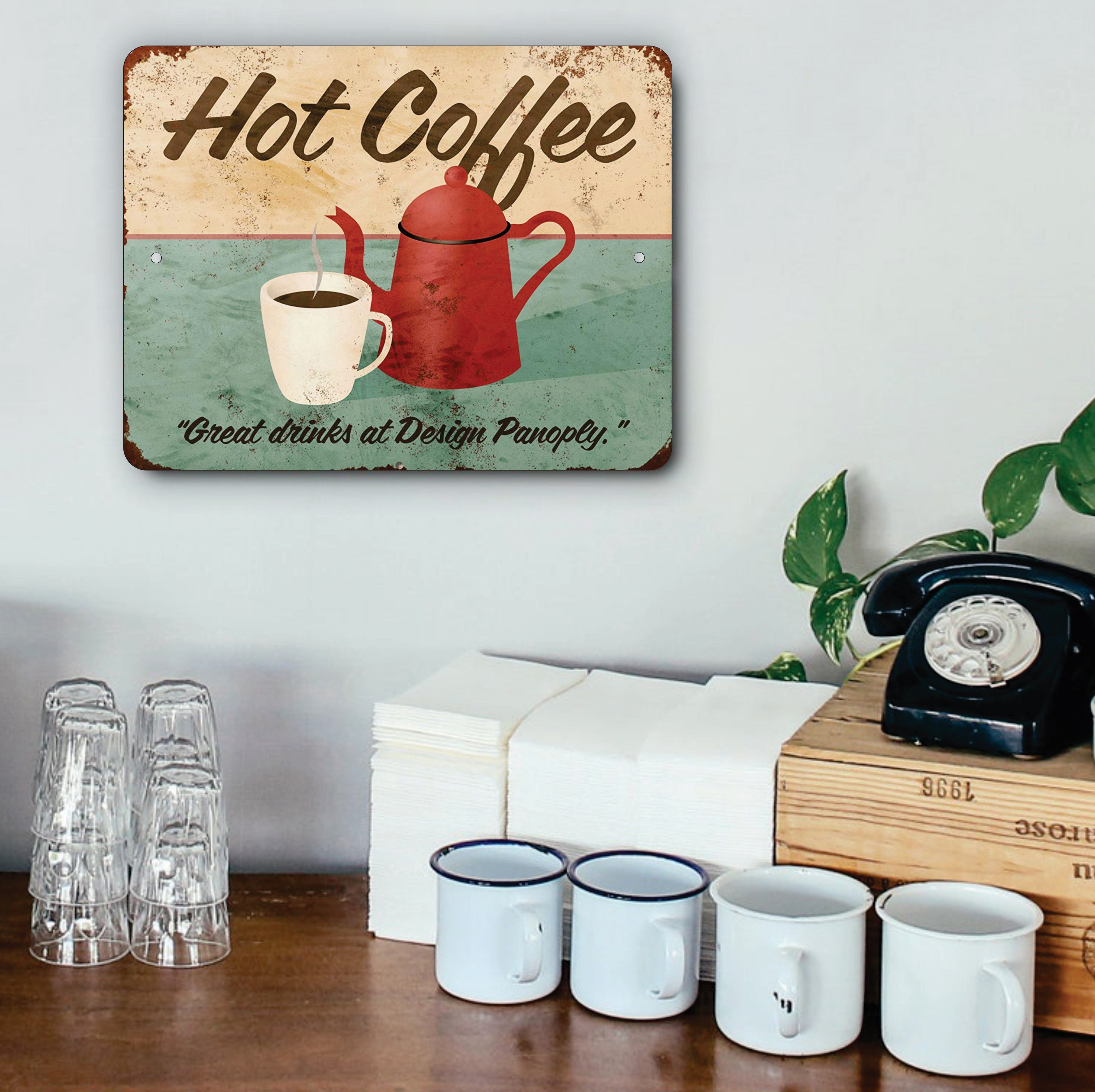 PLACA HOT COFFEE