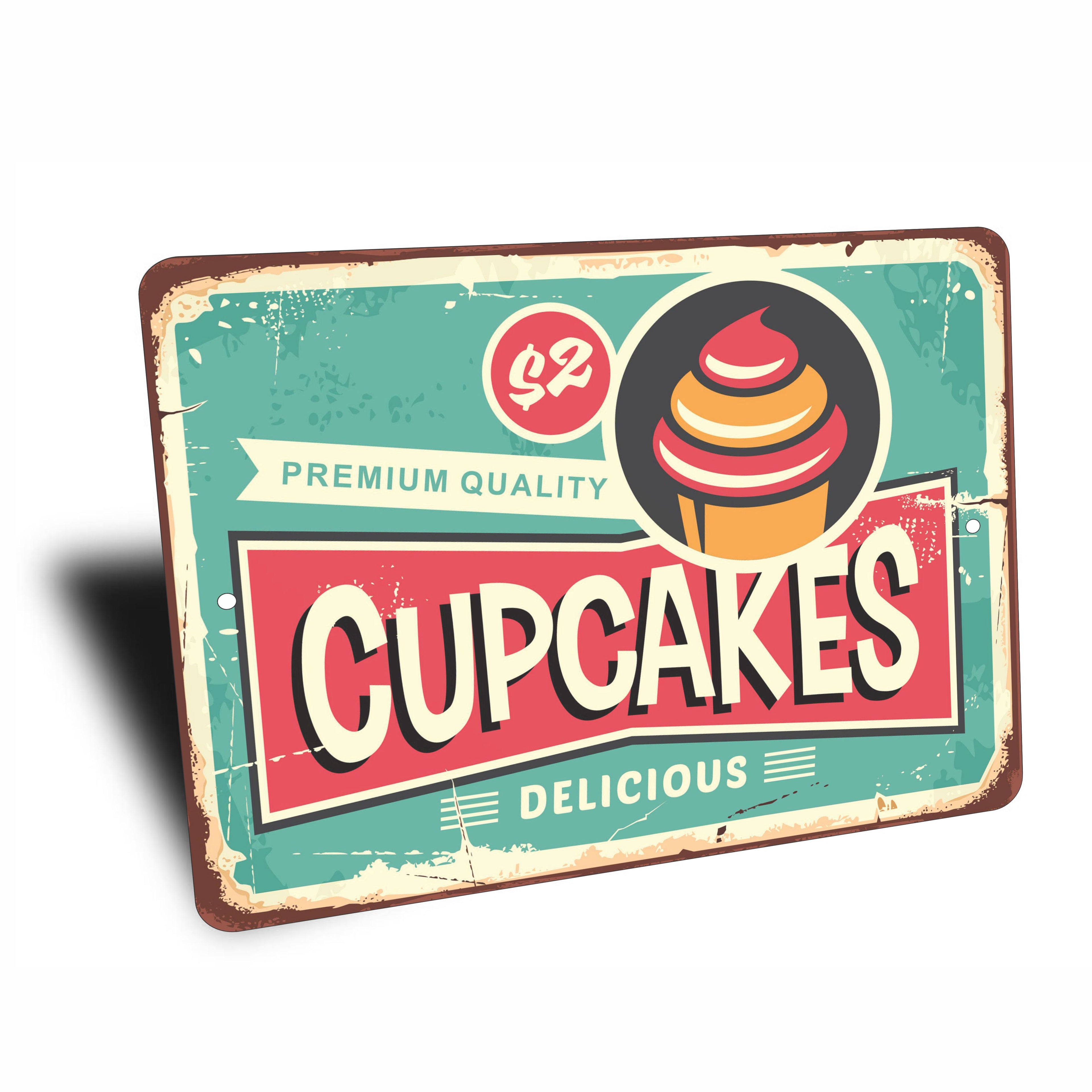 PLACA CUPCAKES DELICIOUS
