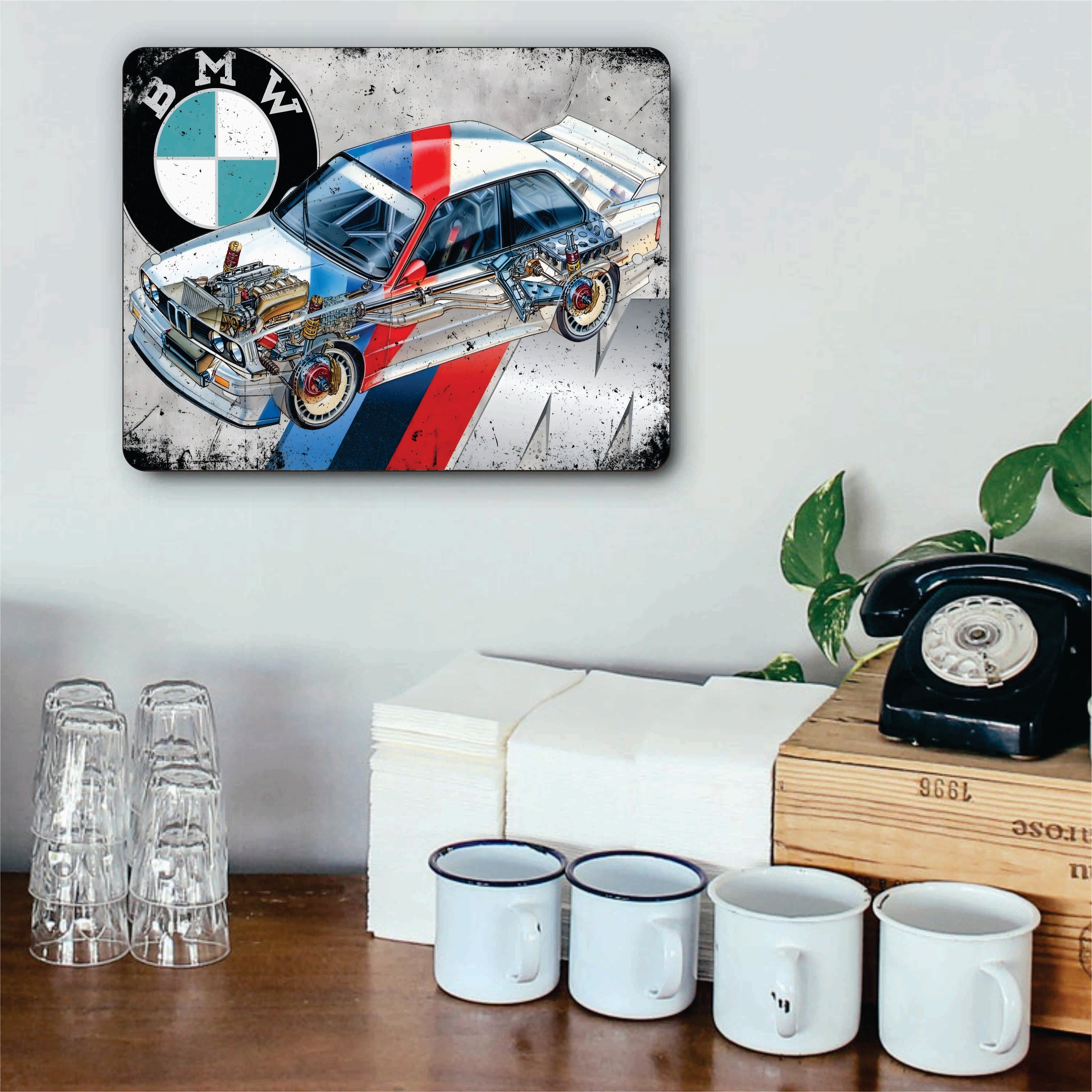 PLACA BMW MOTOR