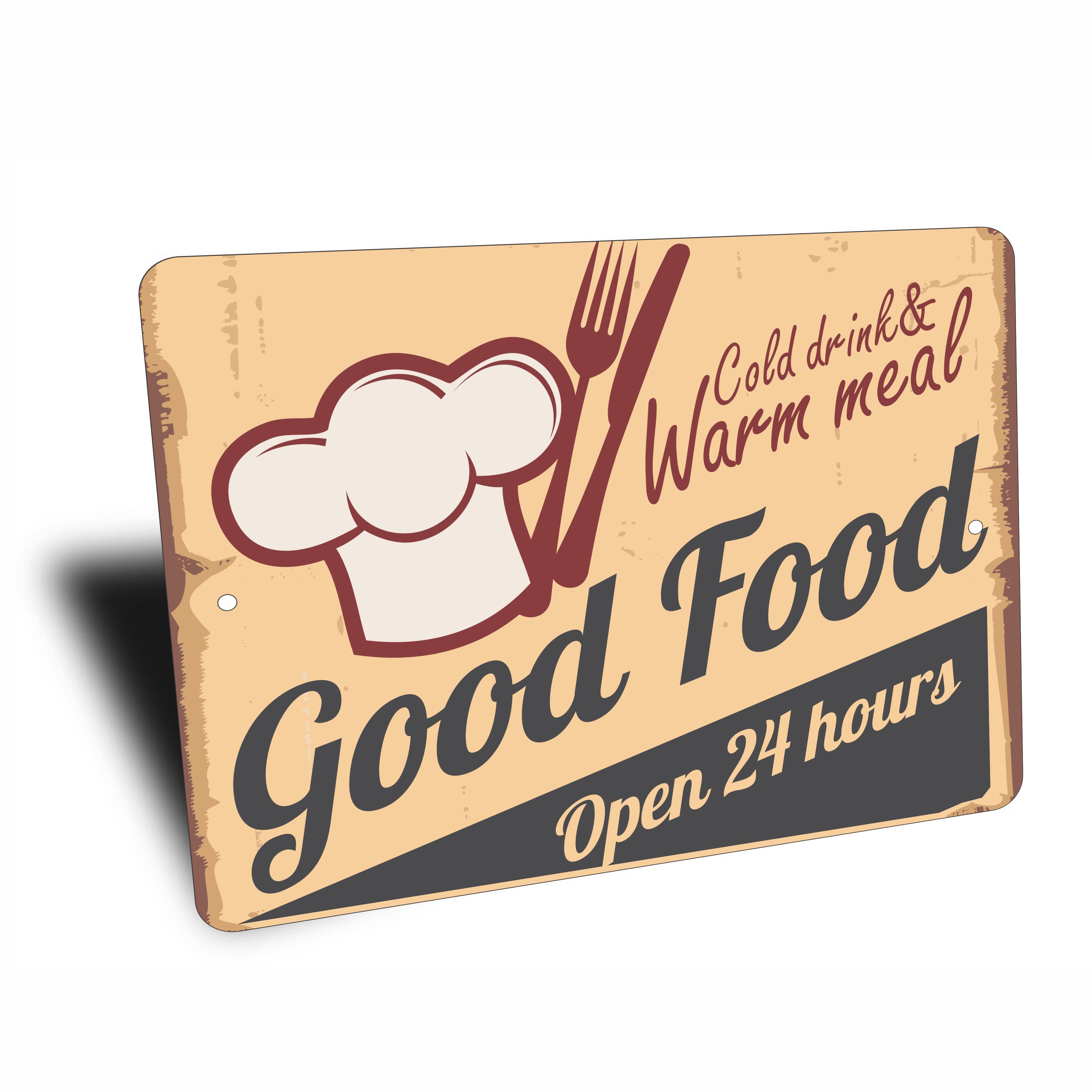 PLACA GOOD FOOD