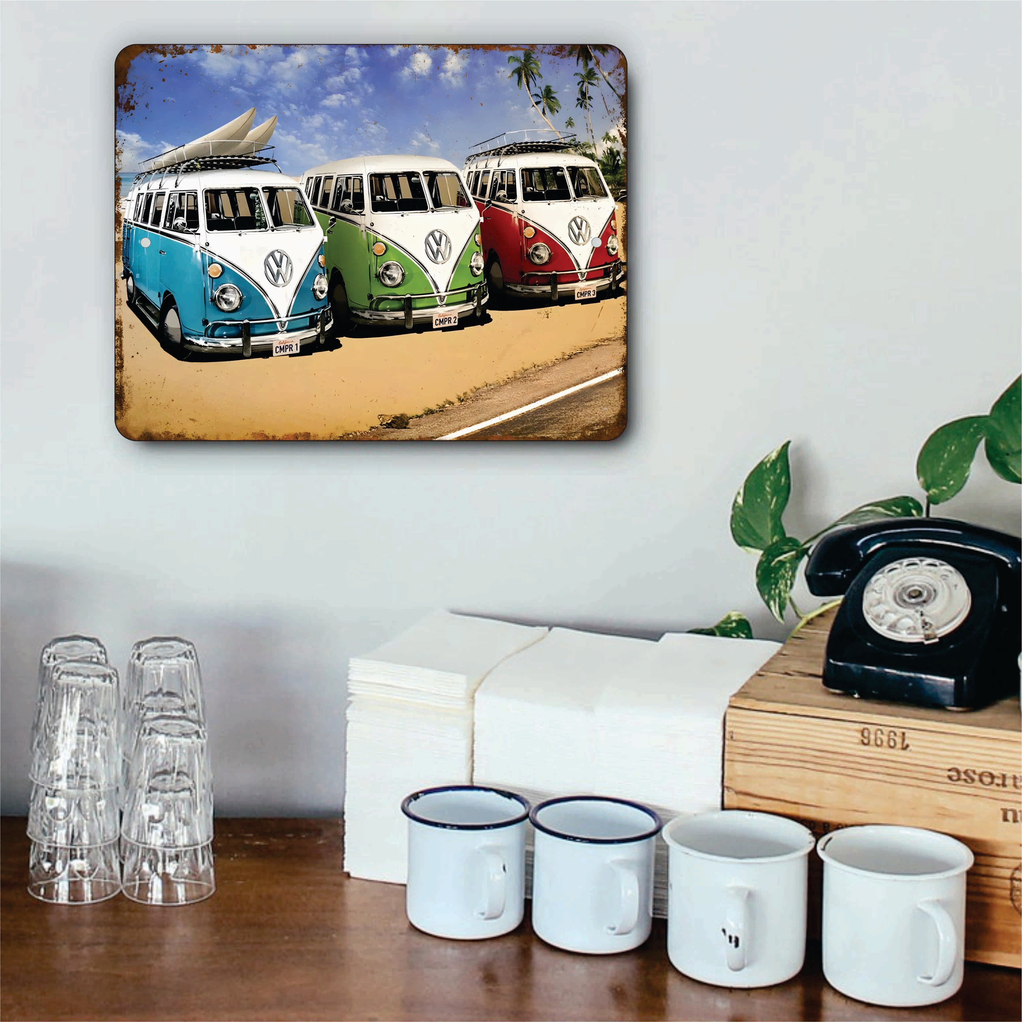 PLACA VOLKSWAGEN CALIFORNIA