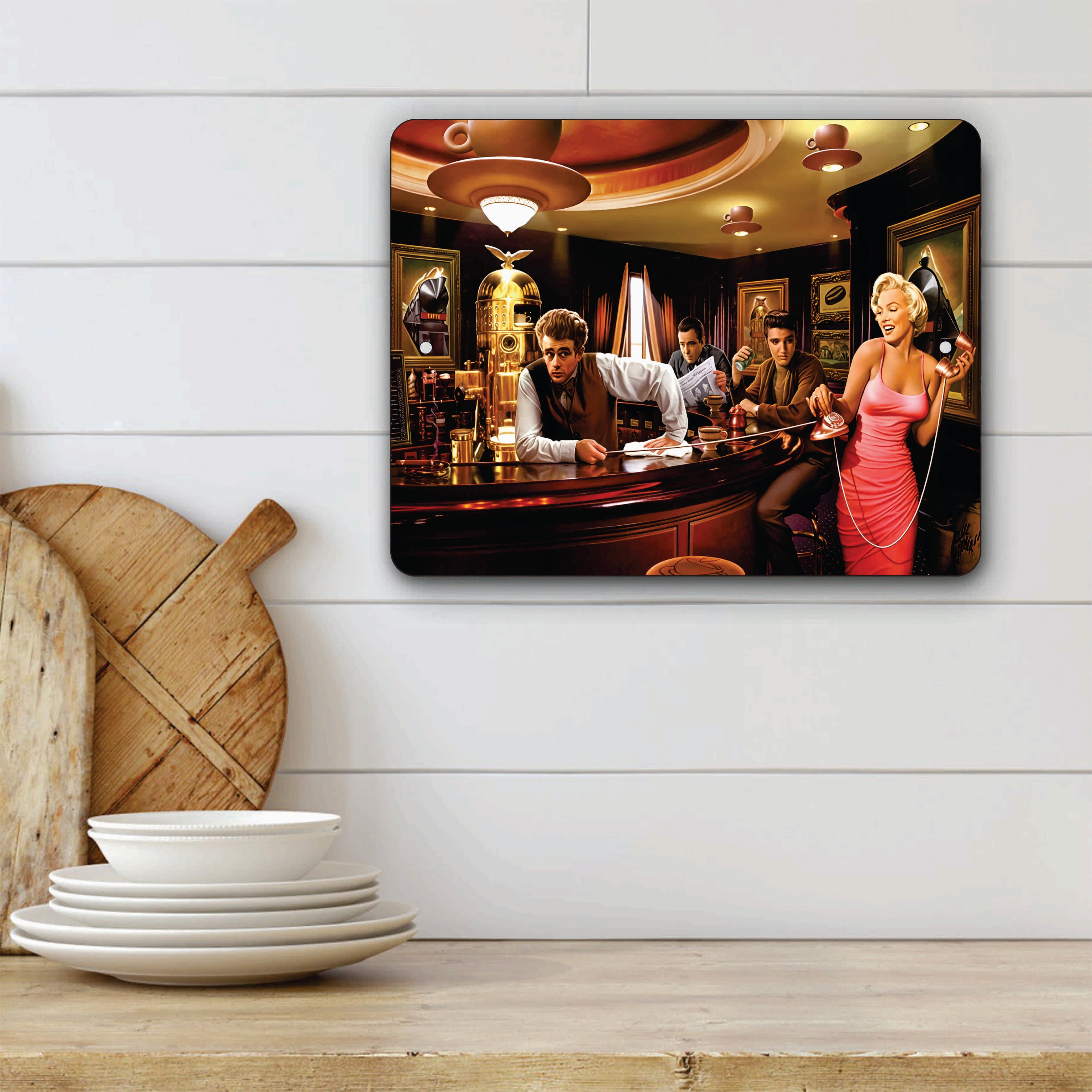 PLACA HOLLYWOOD ICONIC