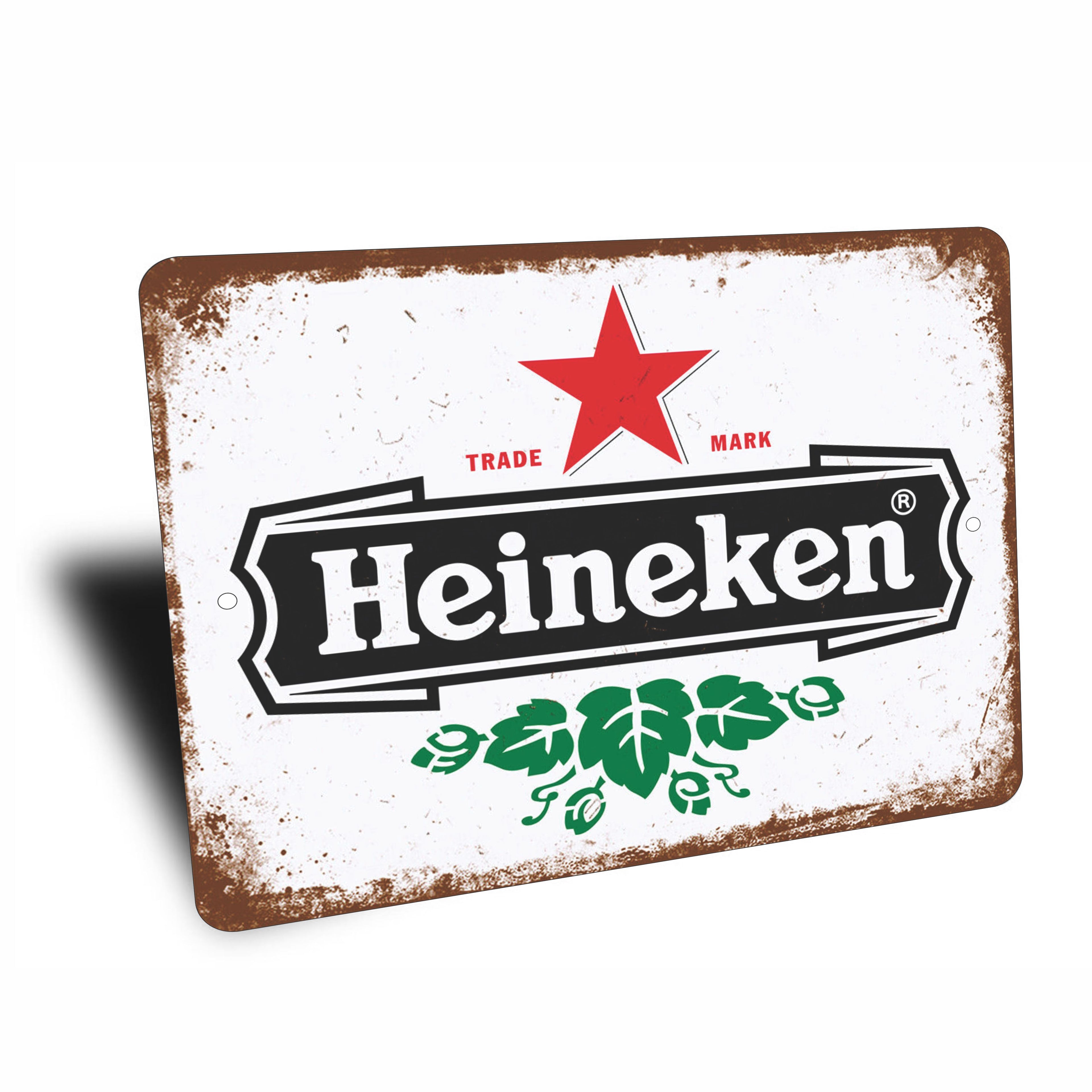 PLACA CERVEZA HEINEKEN