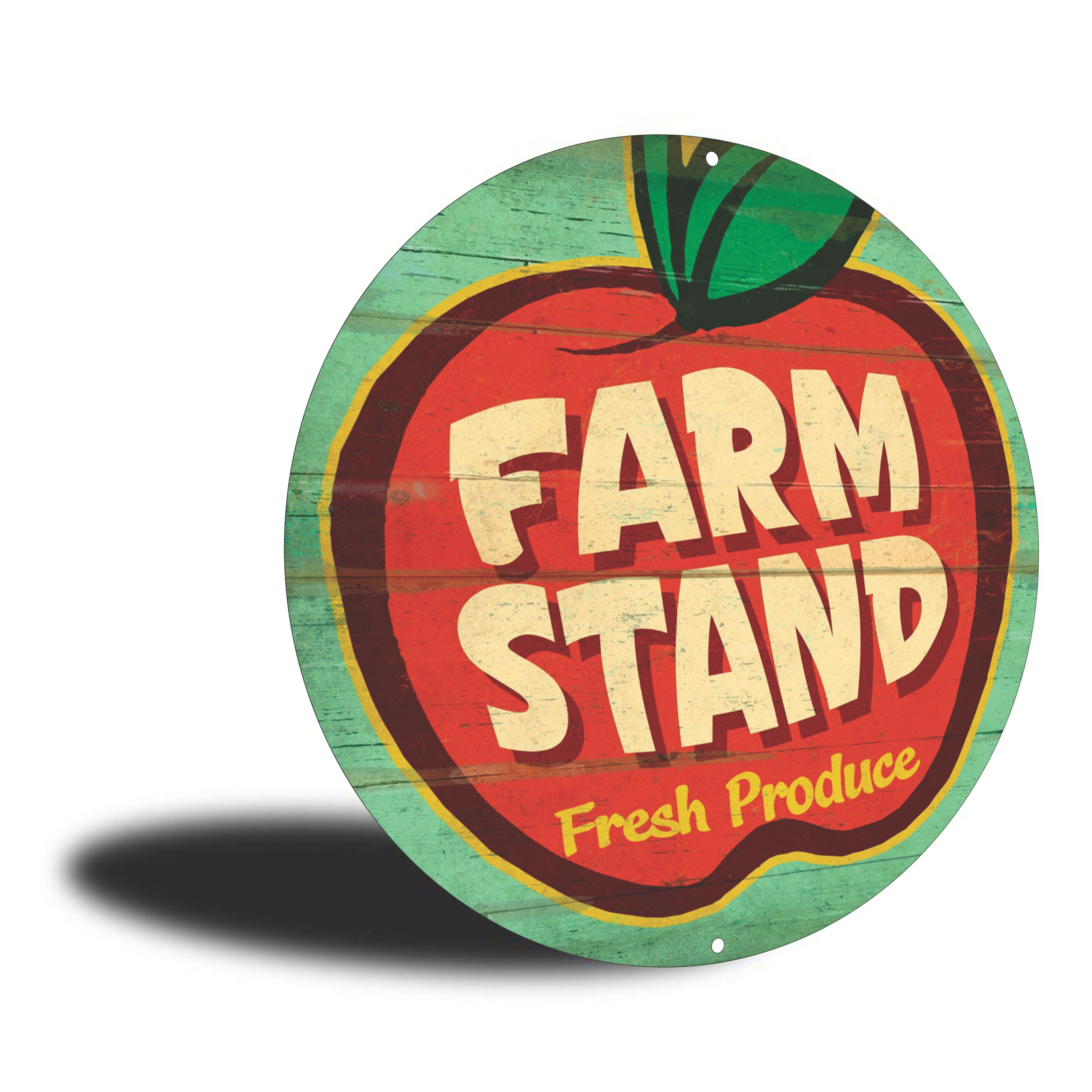 PLACA CIRCULAR FARM STAND