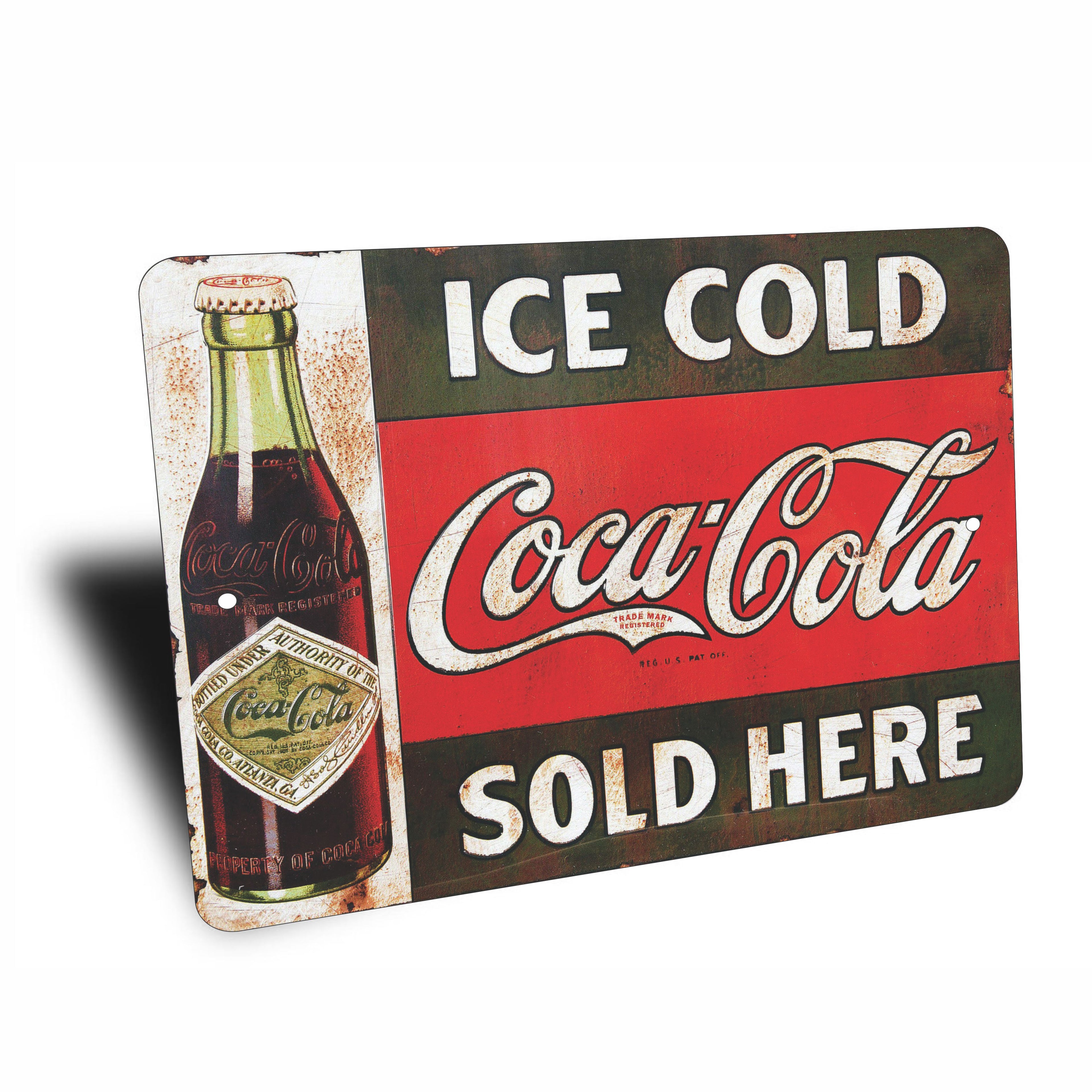 PLACA COCA-COLA RETRO