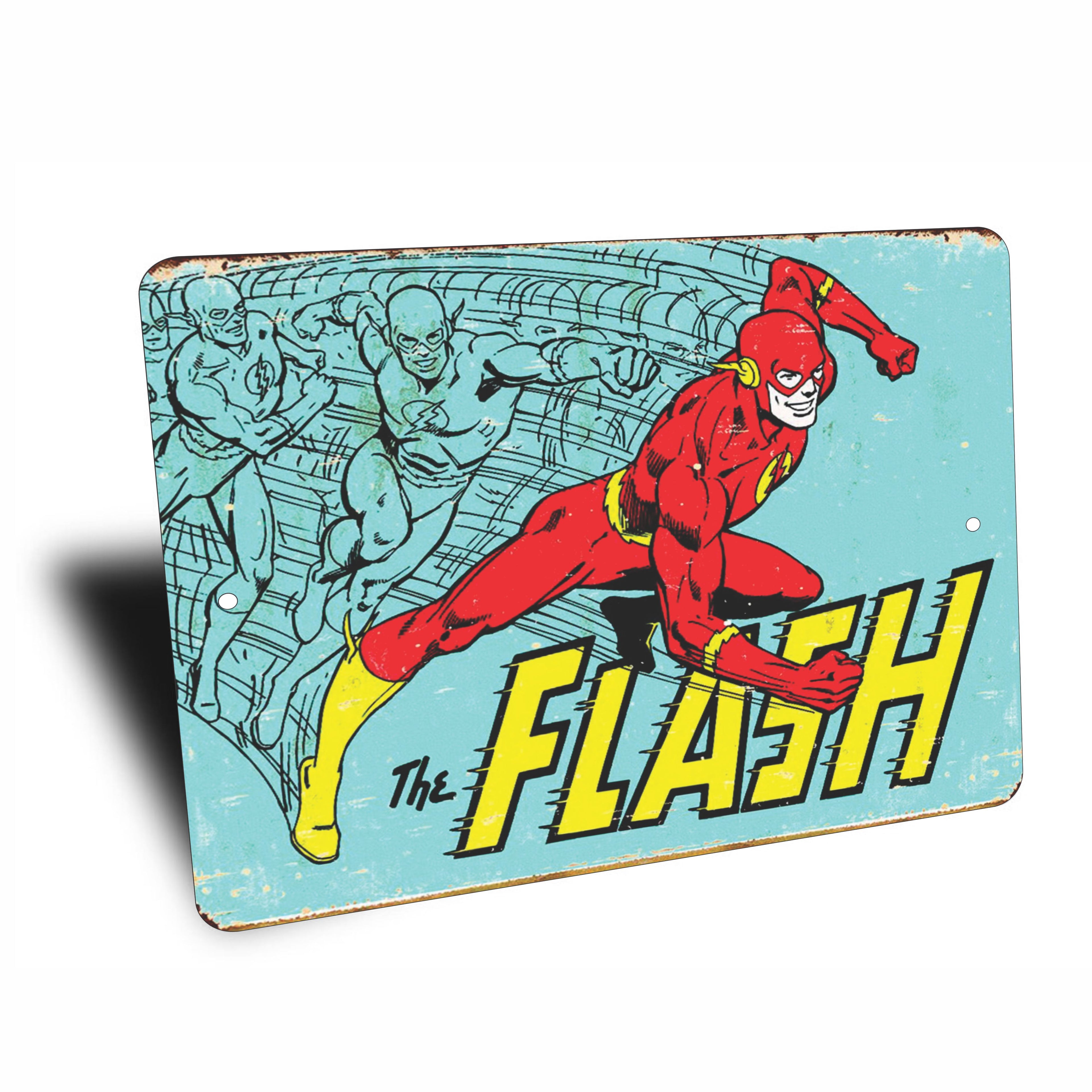 PLACA FLASH DC COMICS